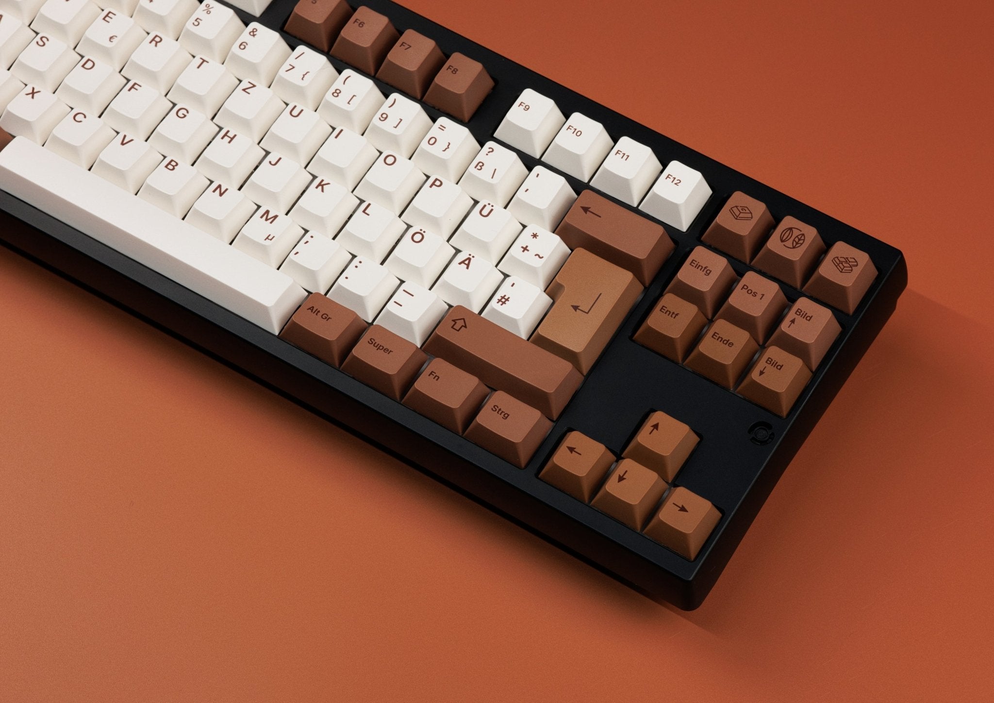 MK Cocoa PBT Keycap Set - MonacoKeys