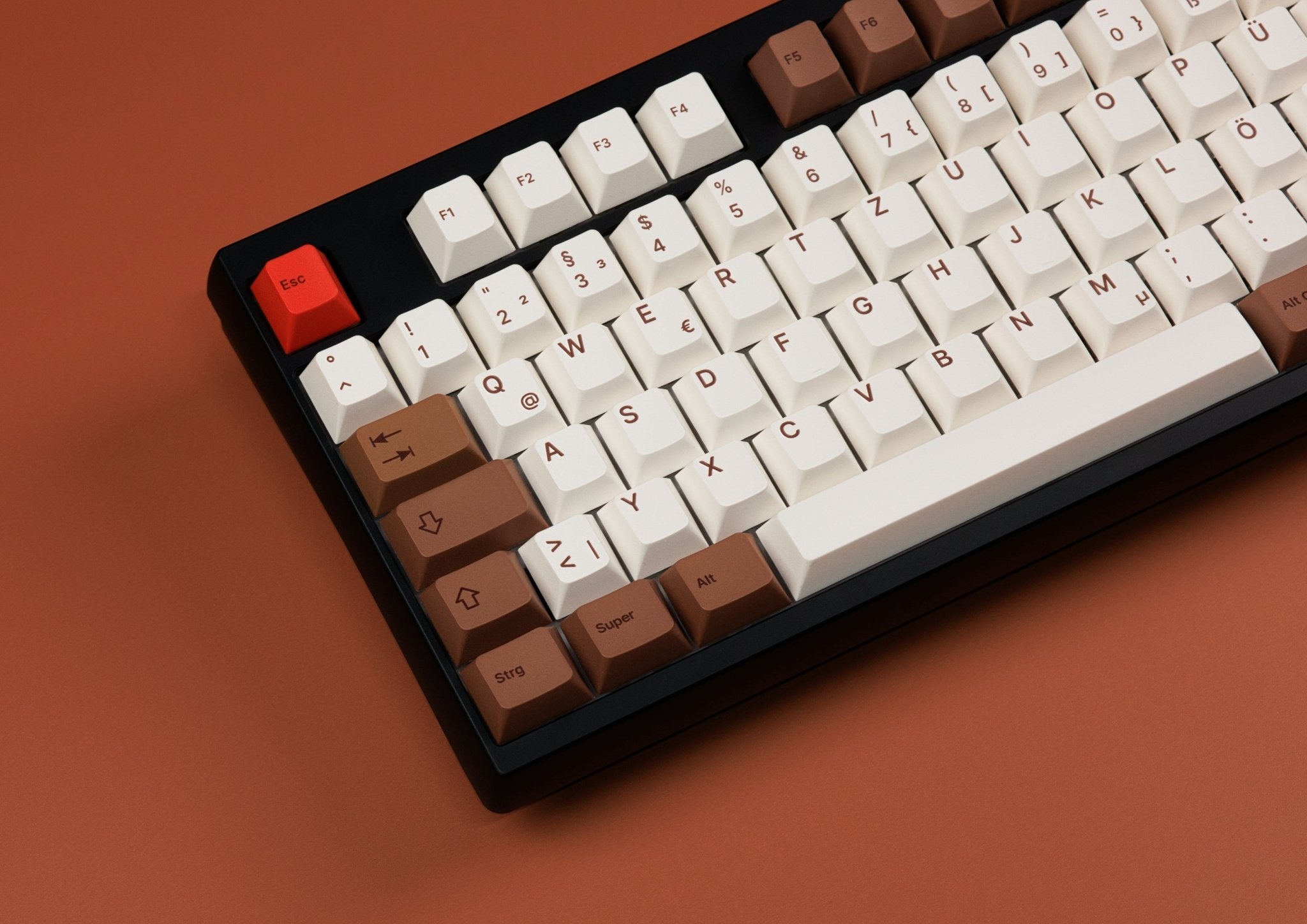 MK Cocoa PBT Keycap Set - MonacoKeys
