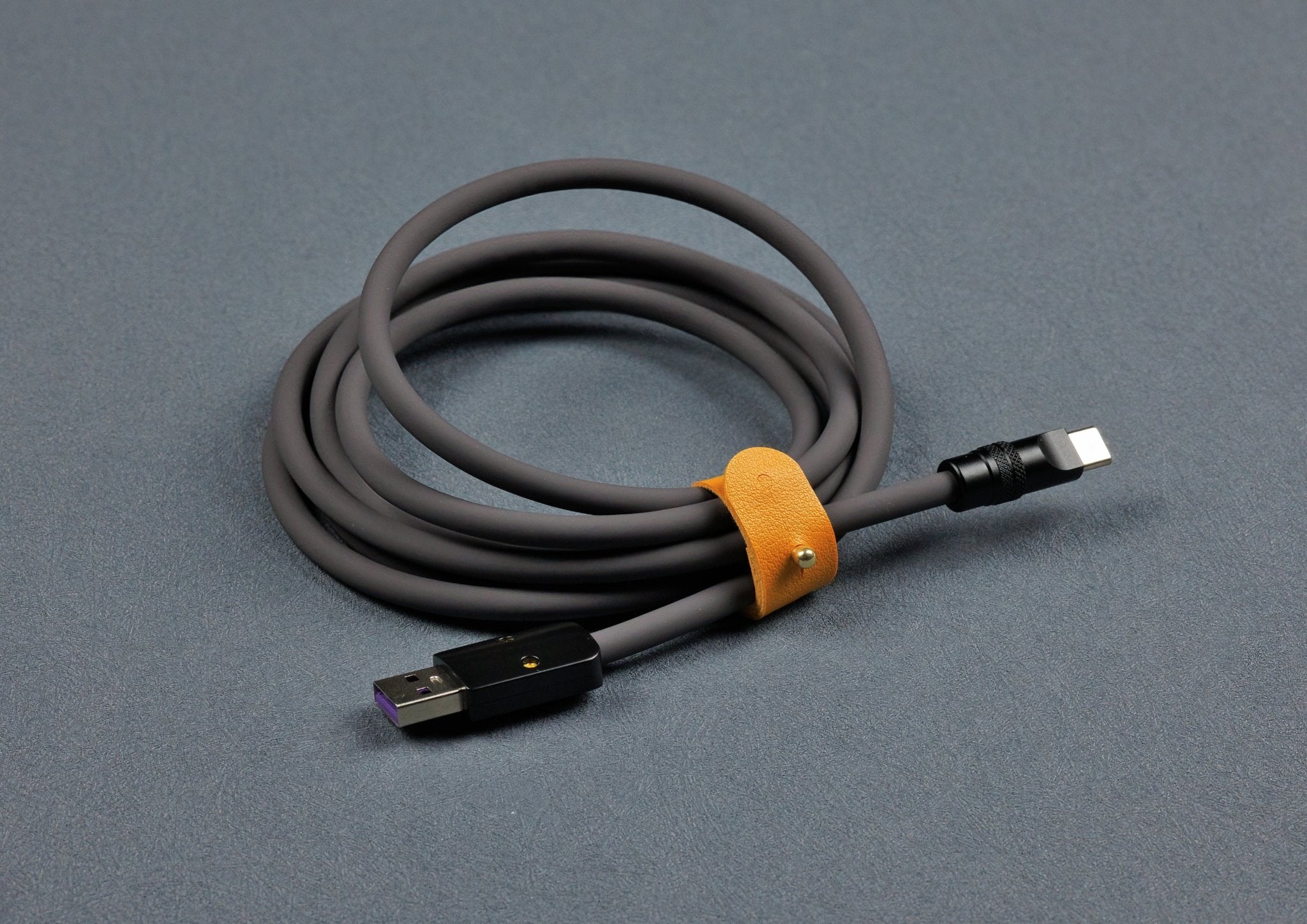 MK Custom USB - Kabel - Dunkelgrau - MonacoKeys