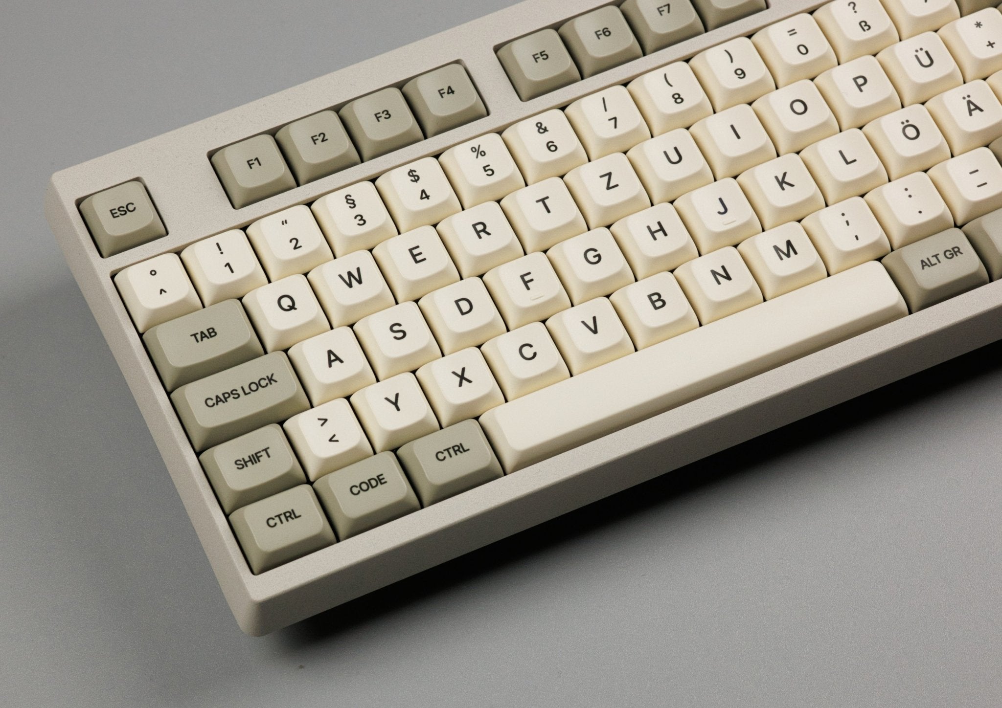 MK PBS Retro Beige PBT Keycap Set - MonacoKeys