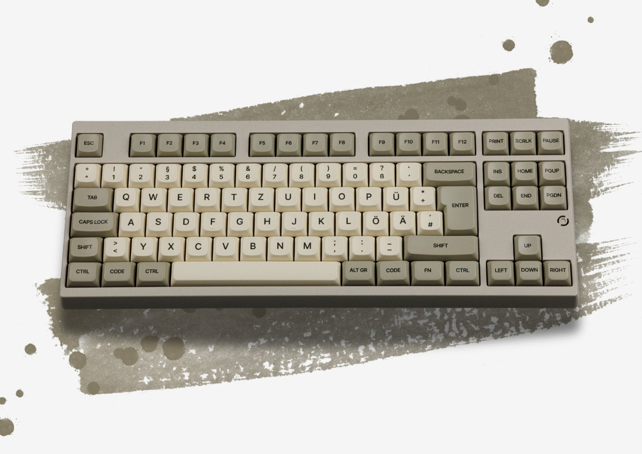 MK PBS Retro Beige PBT Keycap Set - MonacoKeys