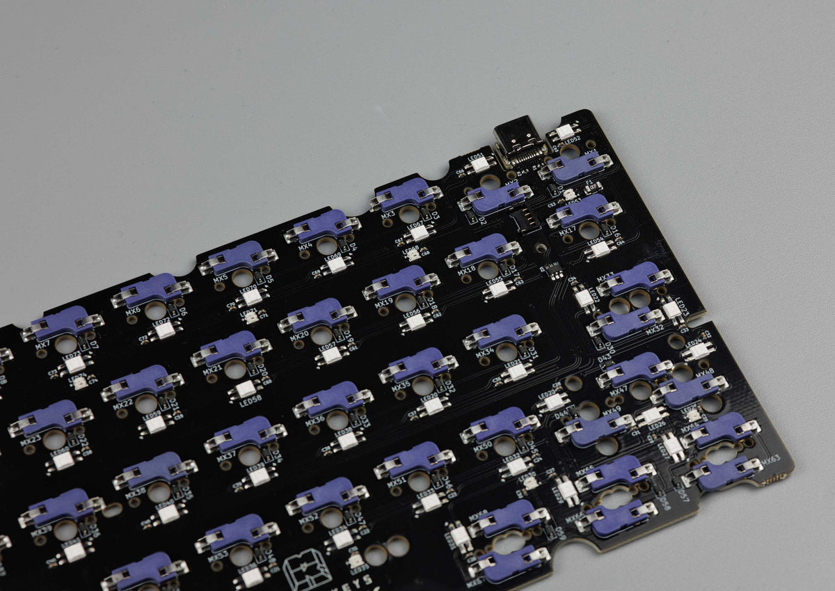 MK60MX - 60% Mechanical Keyboard PCB - MonacoKeys