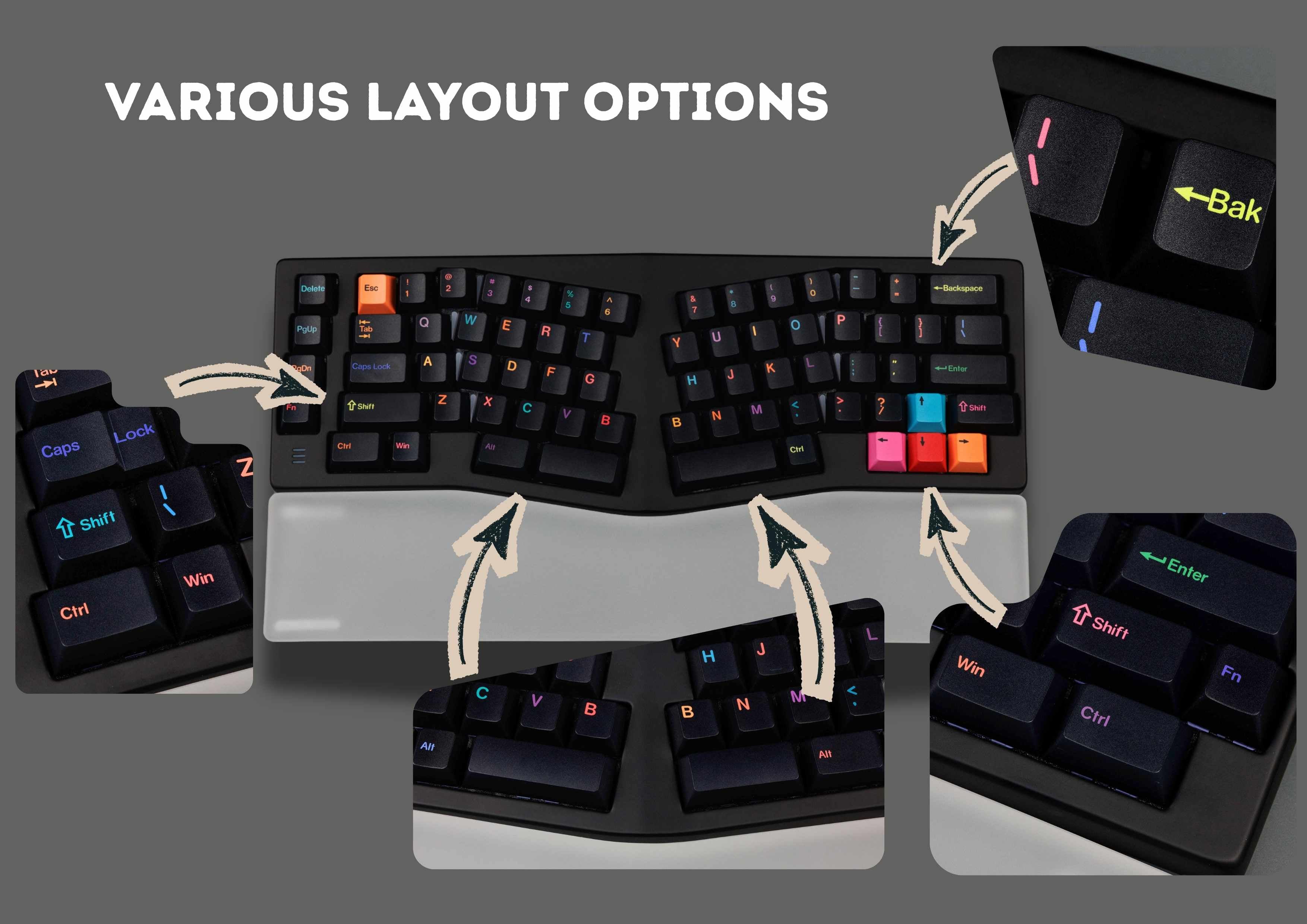 MMD EIF68 - Alice Wireless Aluminium Mechanical Keyboard - MonacoKeys