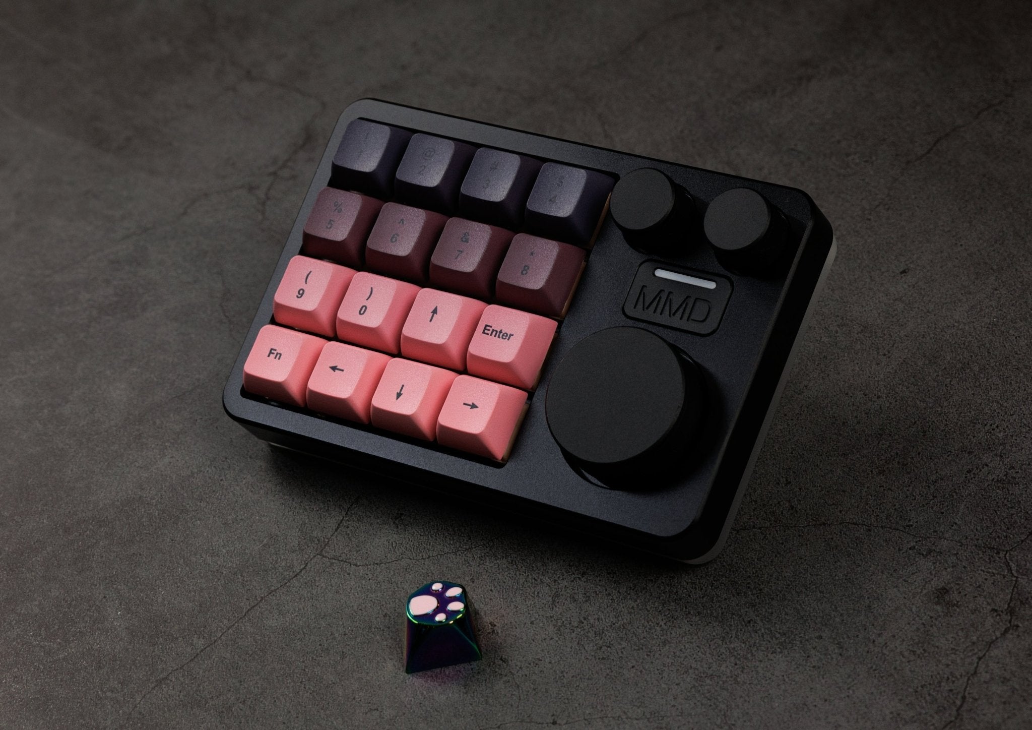 MMD KM16 Pro - Numpad Macropad QMK/VIA Wireless Aluminium Keyboard - MonacoKeys