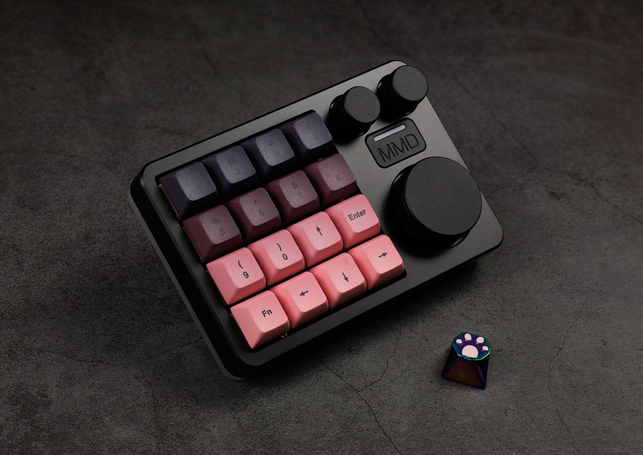 MMD KM16 Pro - Numpad Macropad QMK/VIA Wireless Aluminium Keyboard - MonacoKeys