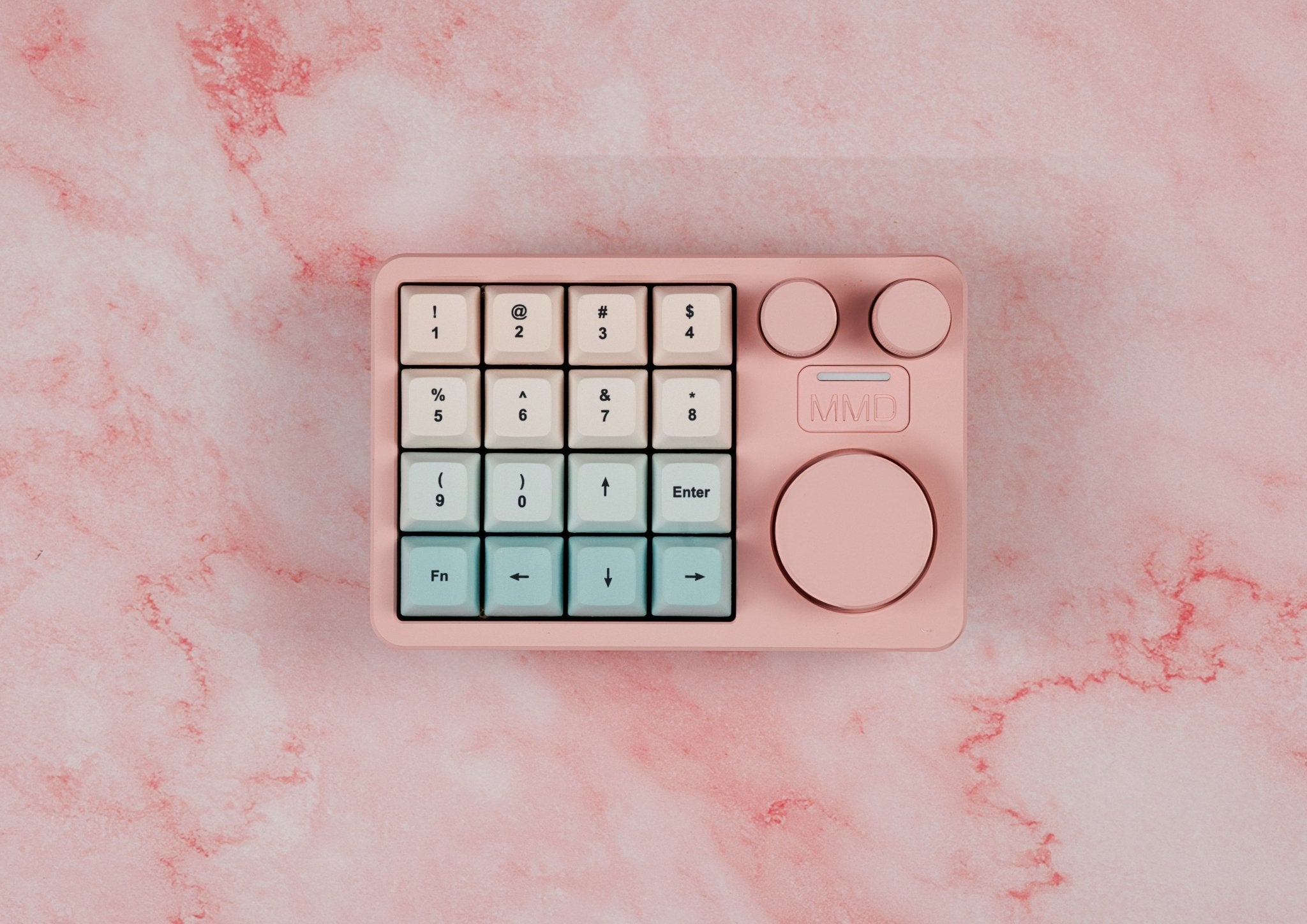 MMD KM16 Pro - Numpad Macropad QMK/VIA Wireless Aluminium Keyboard - MonacoKeys
