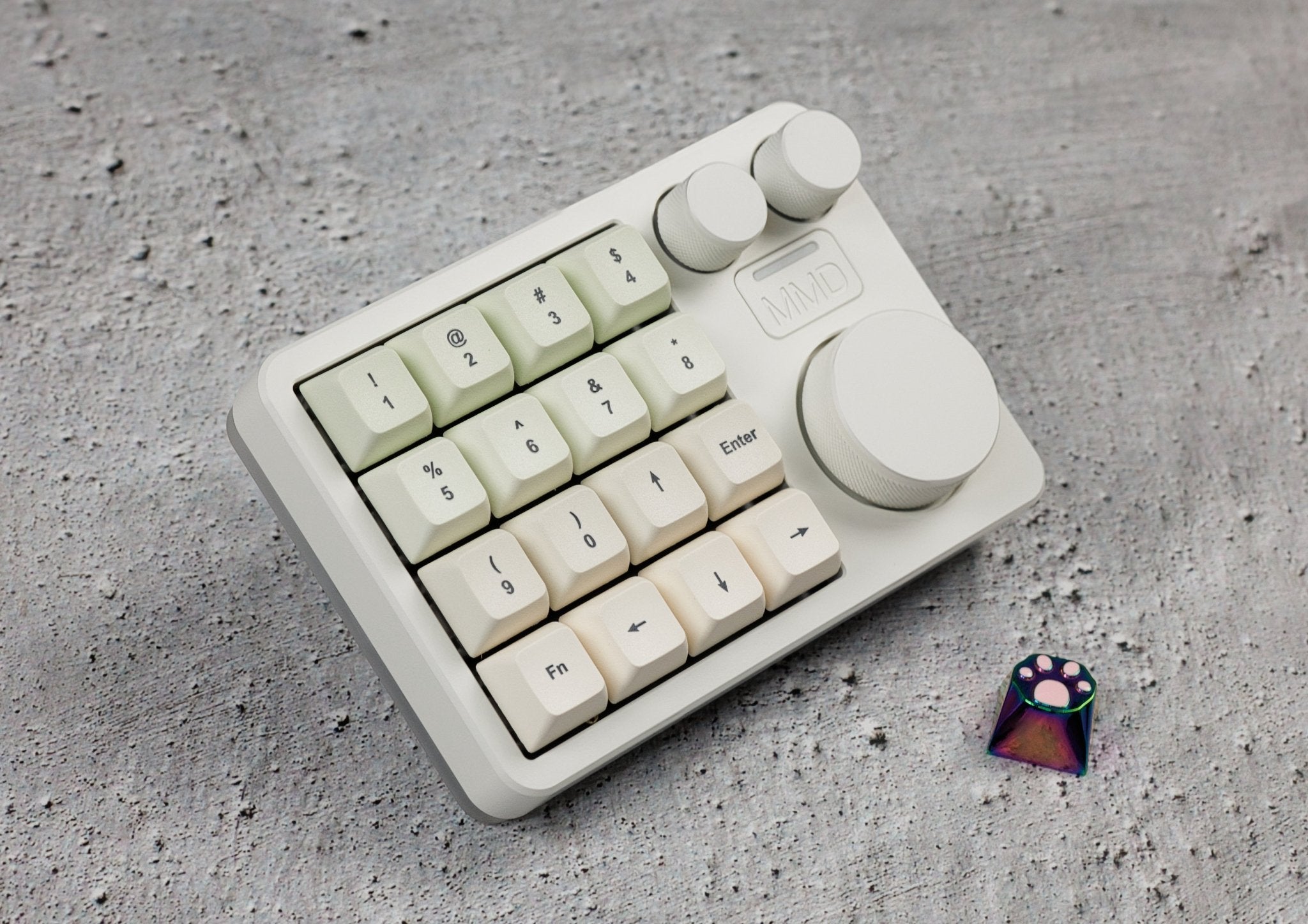 MMD KM16 Pro - Numpad Macropad QMK/VIA Wireless Aluminium Keyboard - MonacoKeys
