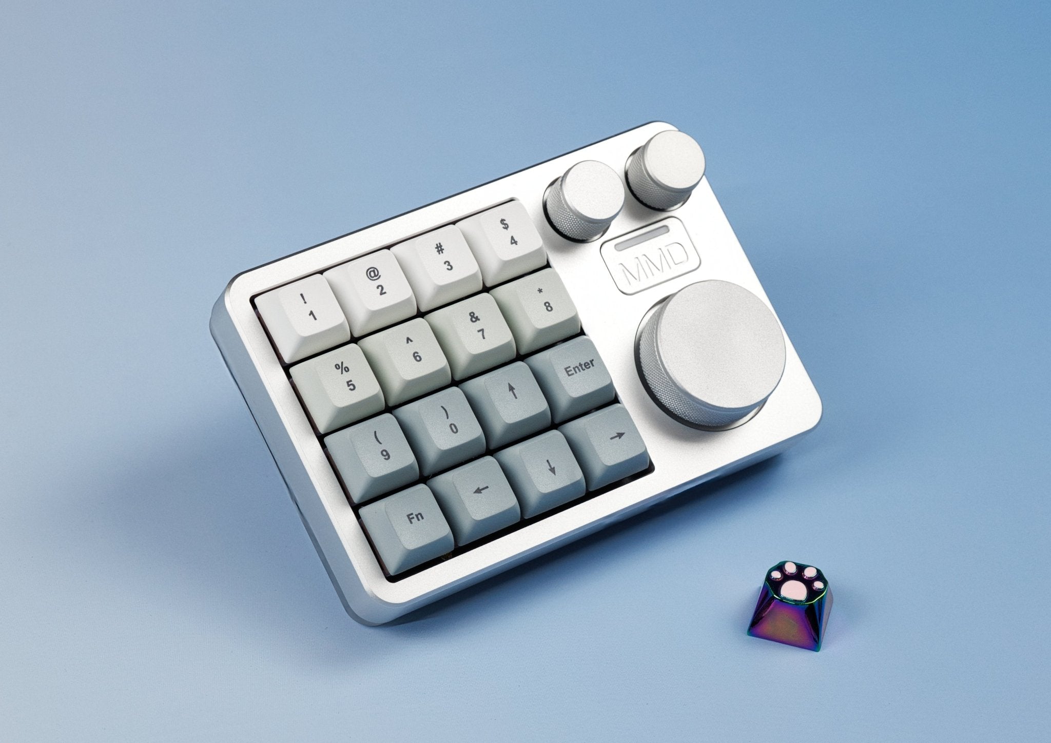 MMD KM16 Pro - Numpad Macropad QMK/VIA Wireless Aluminium Keyboard - MonacoKeys