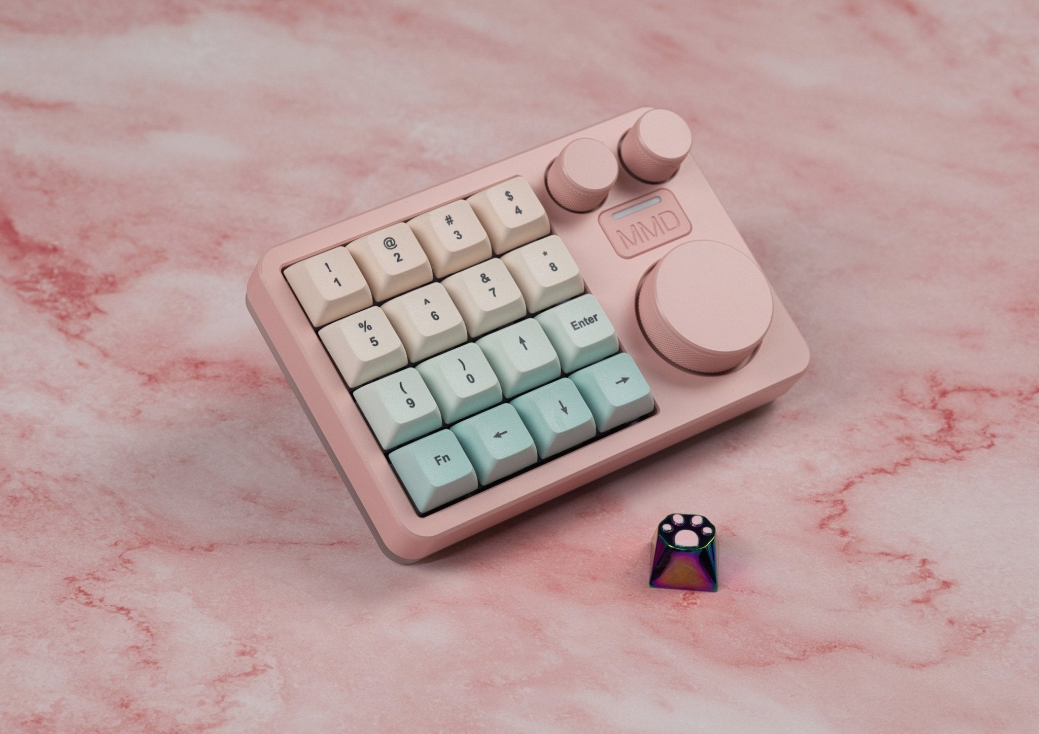 MMD KM16 Pro - Numpad Macropad QMK/VIA Wireless Aluminium Keyboard - MonacoKeys