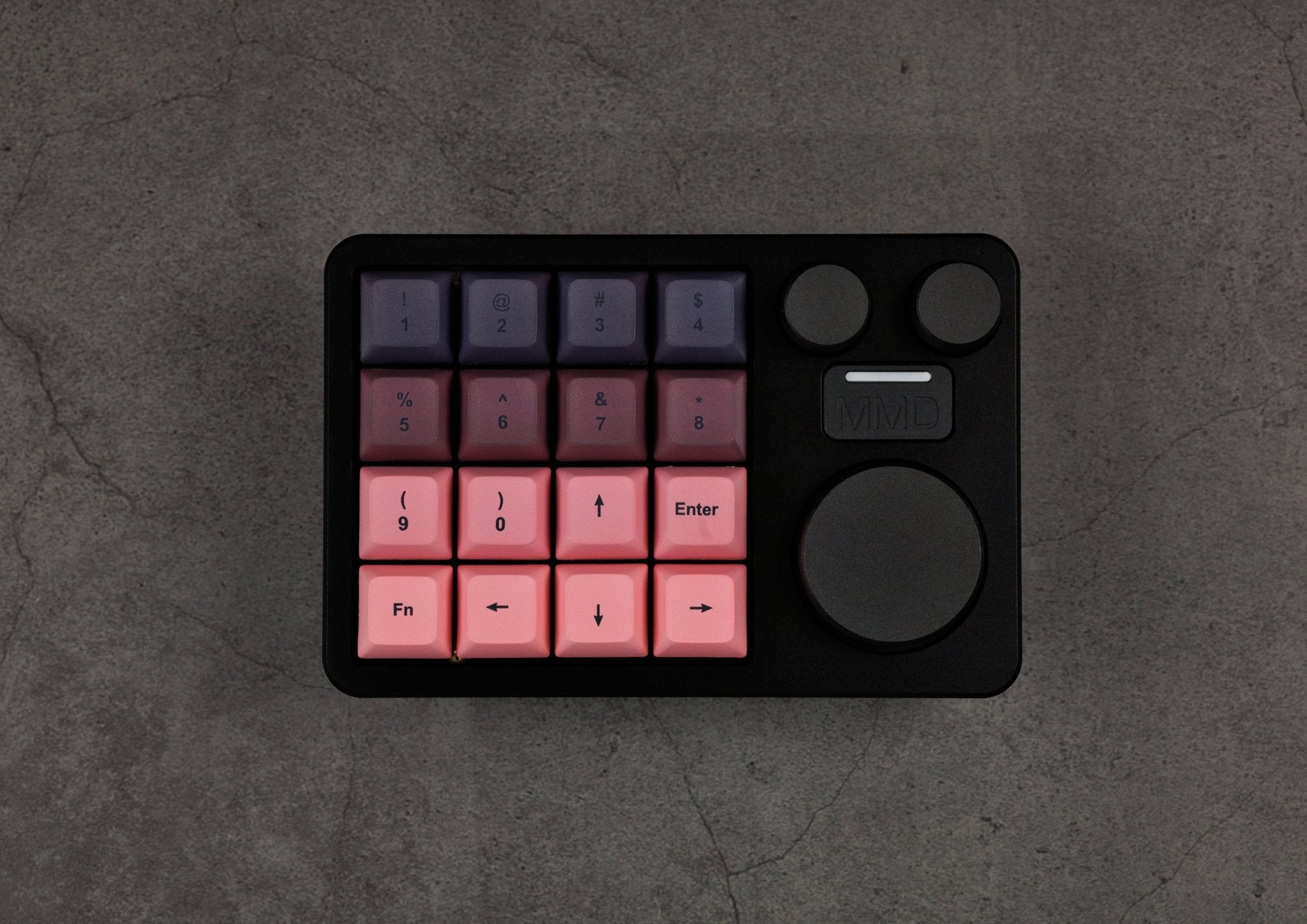MMD KM16 Pro - Numpad Macropad QMK/VIA Wireless Aluminium Keyboard - MonacoKeys