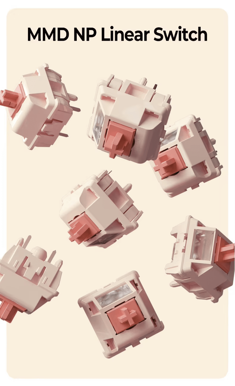 MMD NP V4 Linear Switches (10 Stück) - MonacoKeys