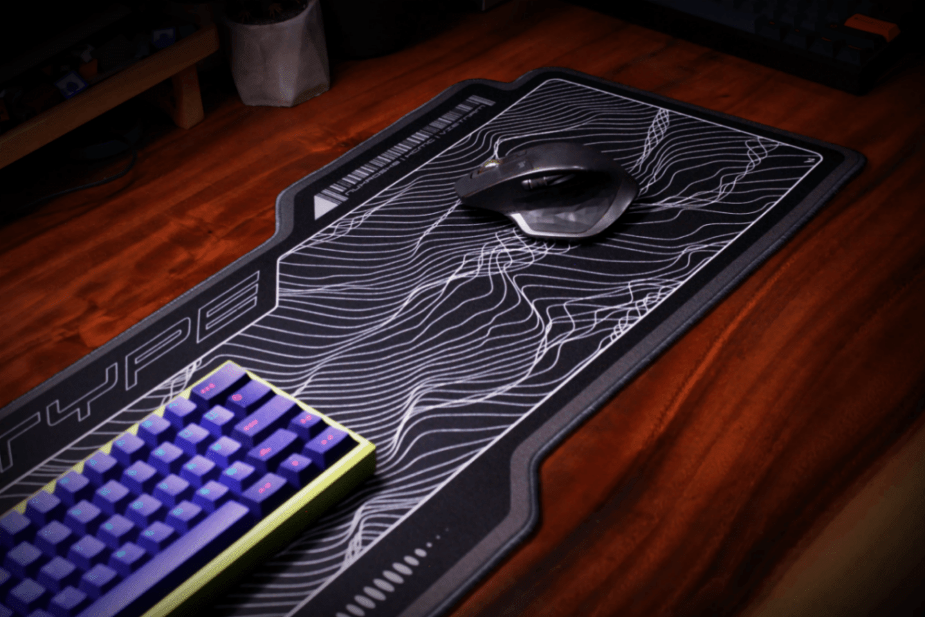 Monotype Mauspad Deskmat - MonacoKeys