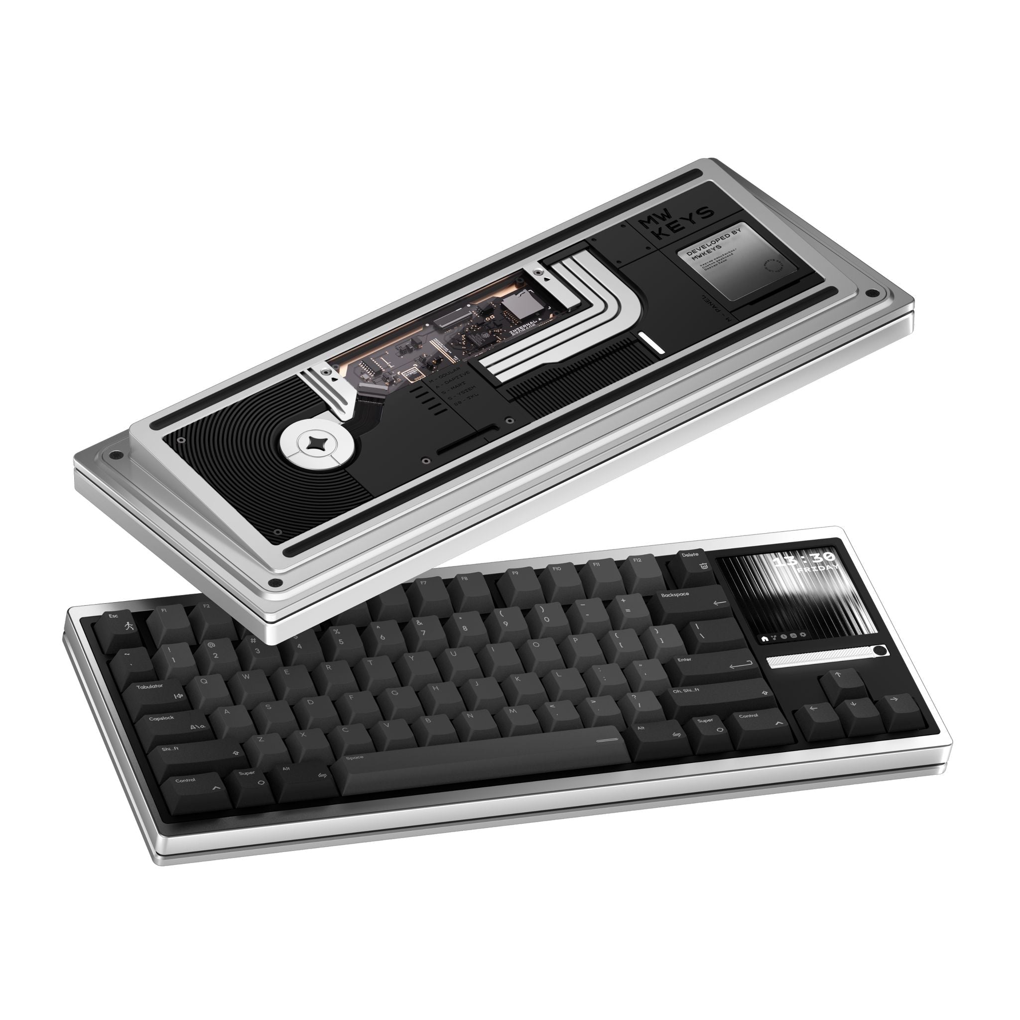 MW Mass80 - The Smartest Keyboard with Interactive Screen - MonacoKeys