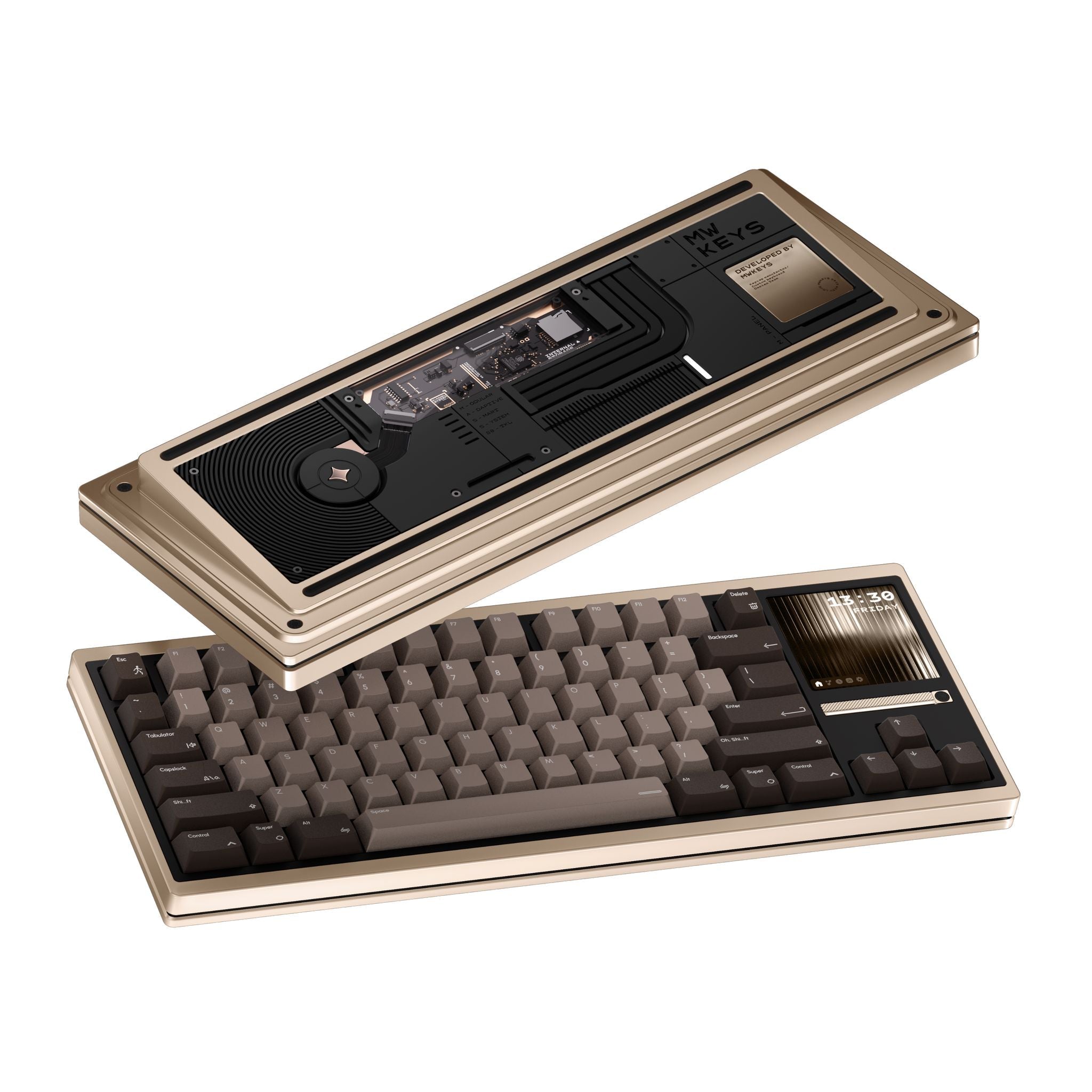 MW Mass80 - The Smartest Keyboard with Interactive Screen - MonacoKeys