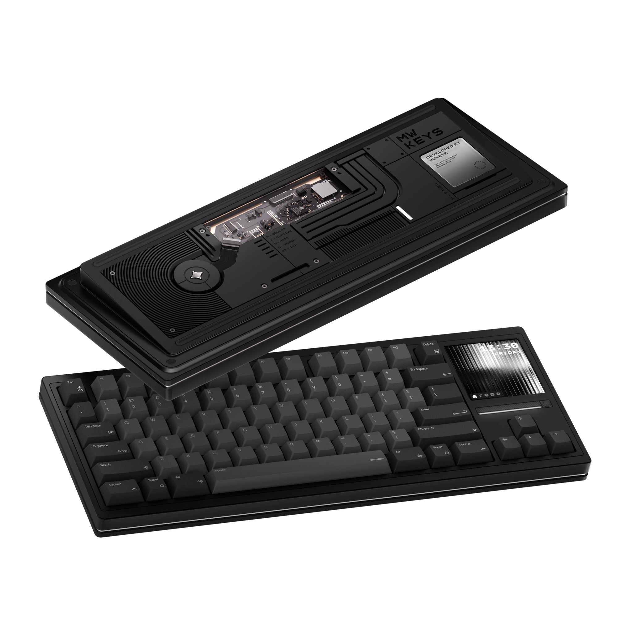 MW Mass80 - The Smartest Keyboard with Interactive Screen - MonacoKeys