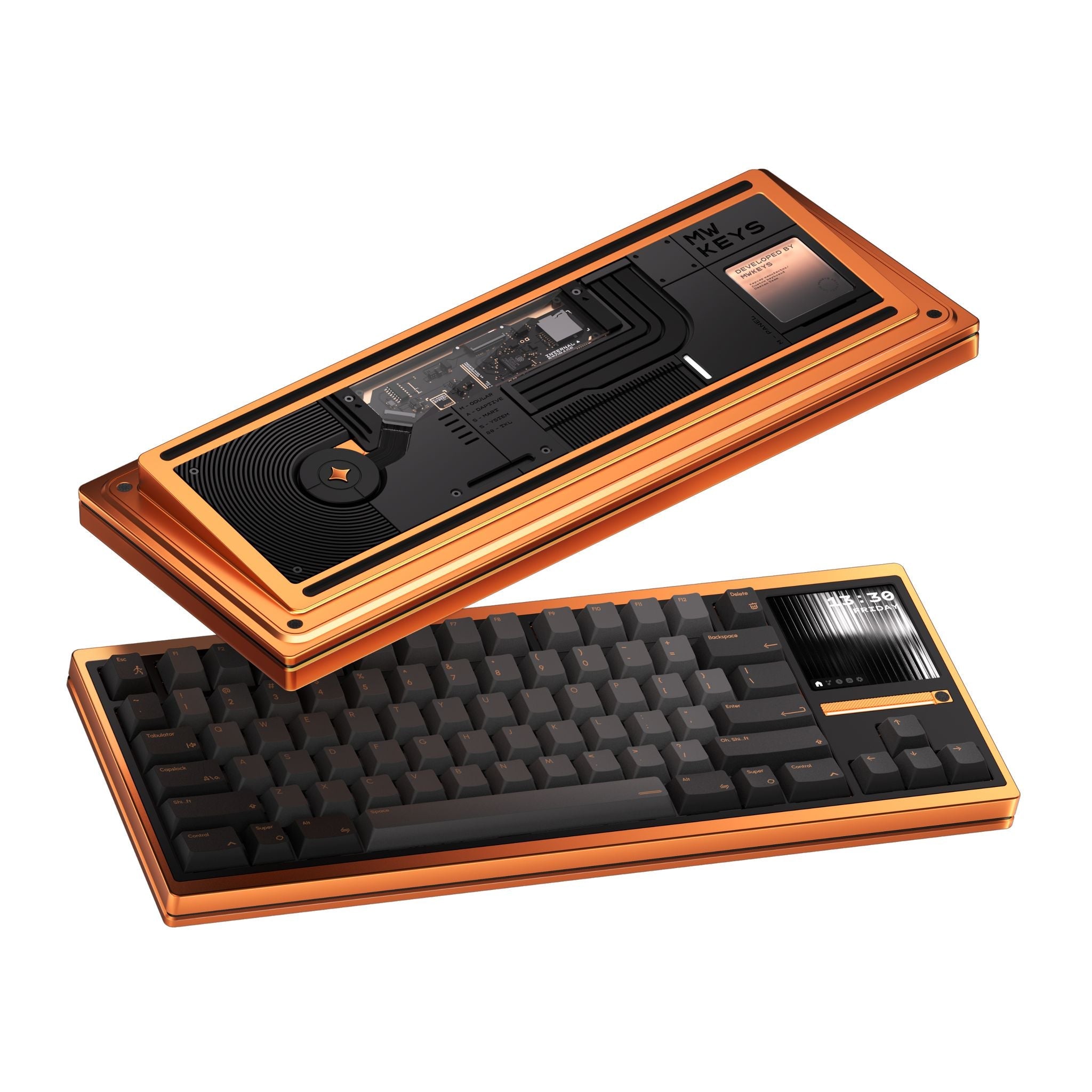 MW Mass80 - The Smartest Keyboard with Interactive Screen - MonacoKeys