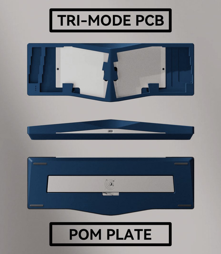 Neo Ergo - Ergonomic Alice Layout Keyboard Kit - MonacoKeys