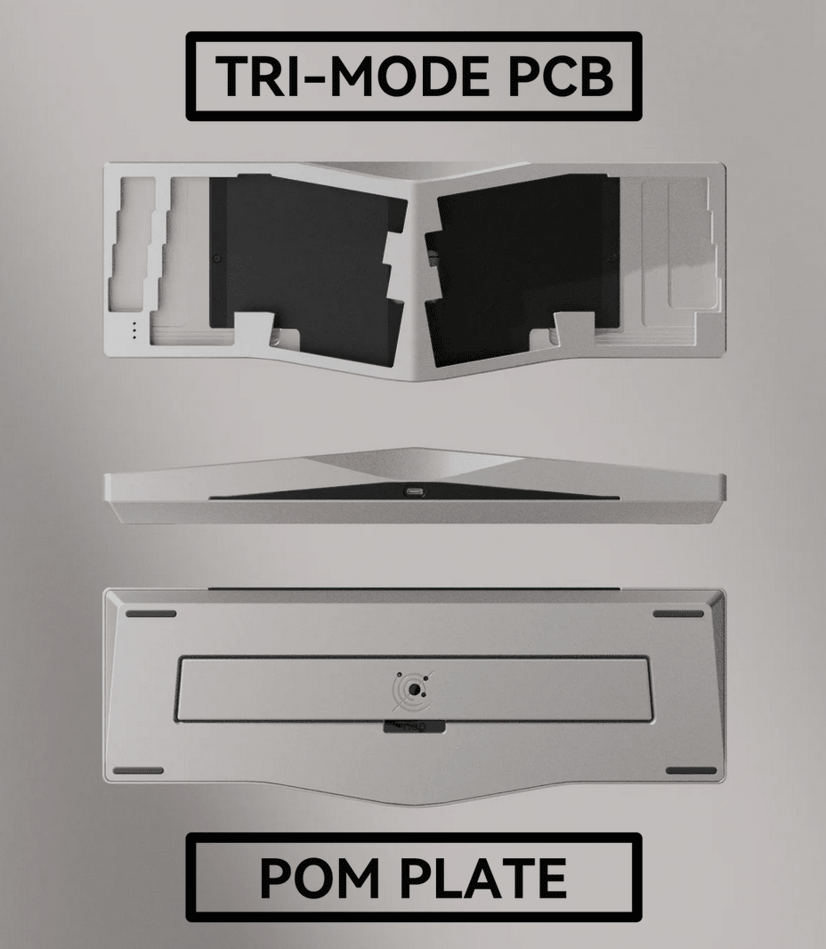 Neo Ergo - Ergonomic Alice Layout Keyboard Kit - MonacoKeys