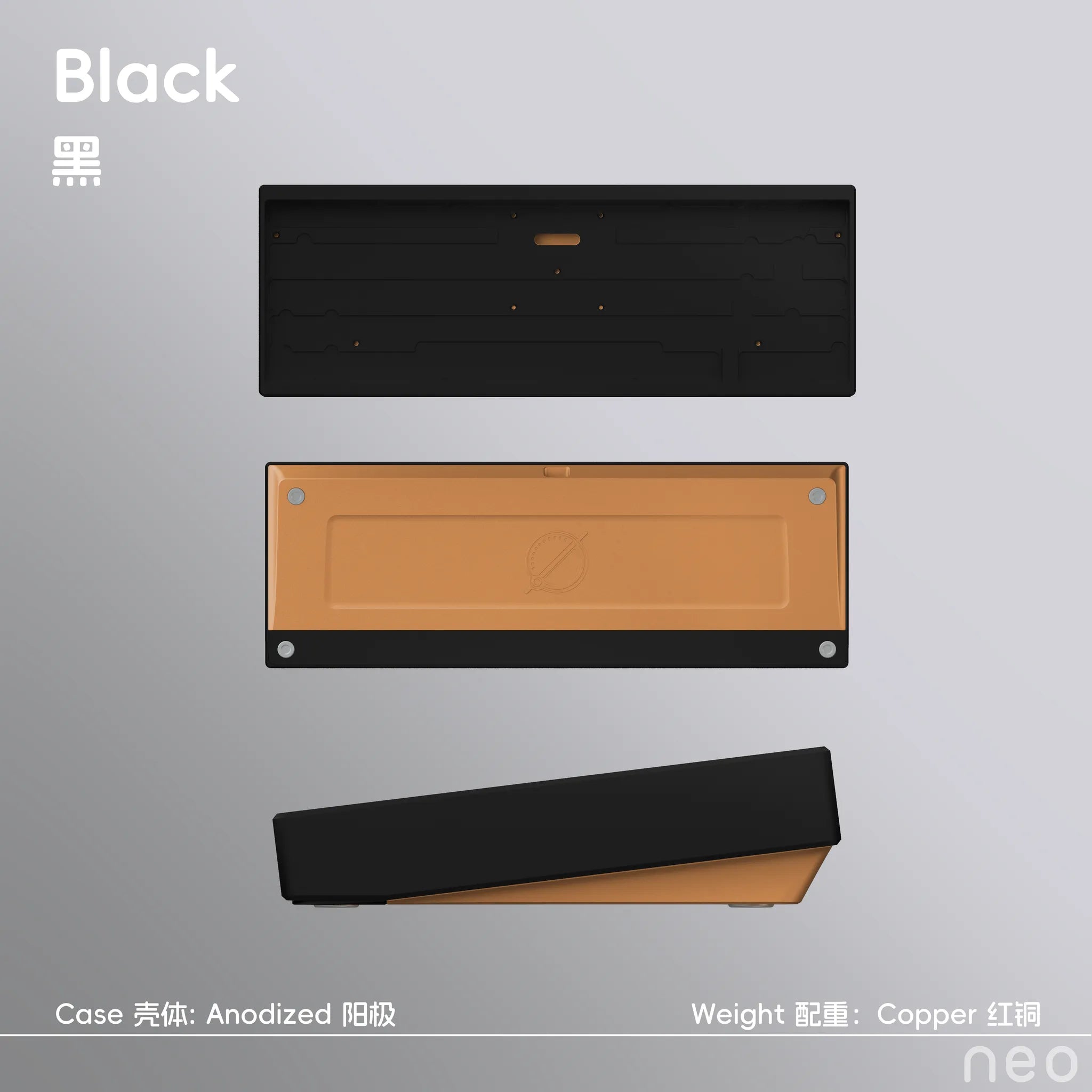 Neo65 Core Plus - 65% ISO+ANSI Mechanical Aluminium Custom Keyboard Kit - MonacoKeys