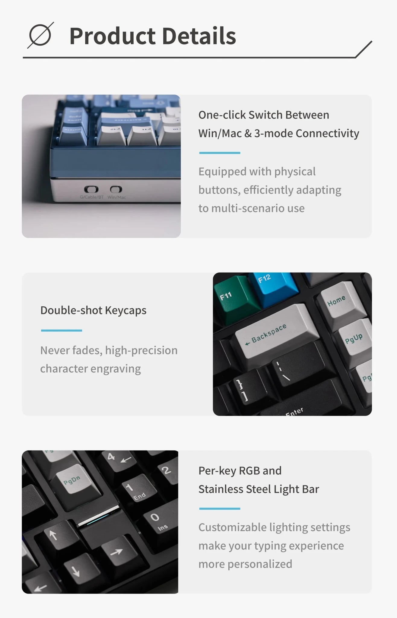 Neo98 Prebuilt - 98% Mechanical Aluminium Keyboard Kit - MonacoKeys