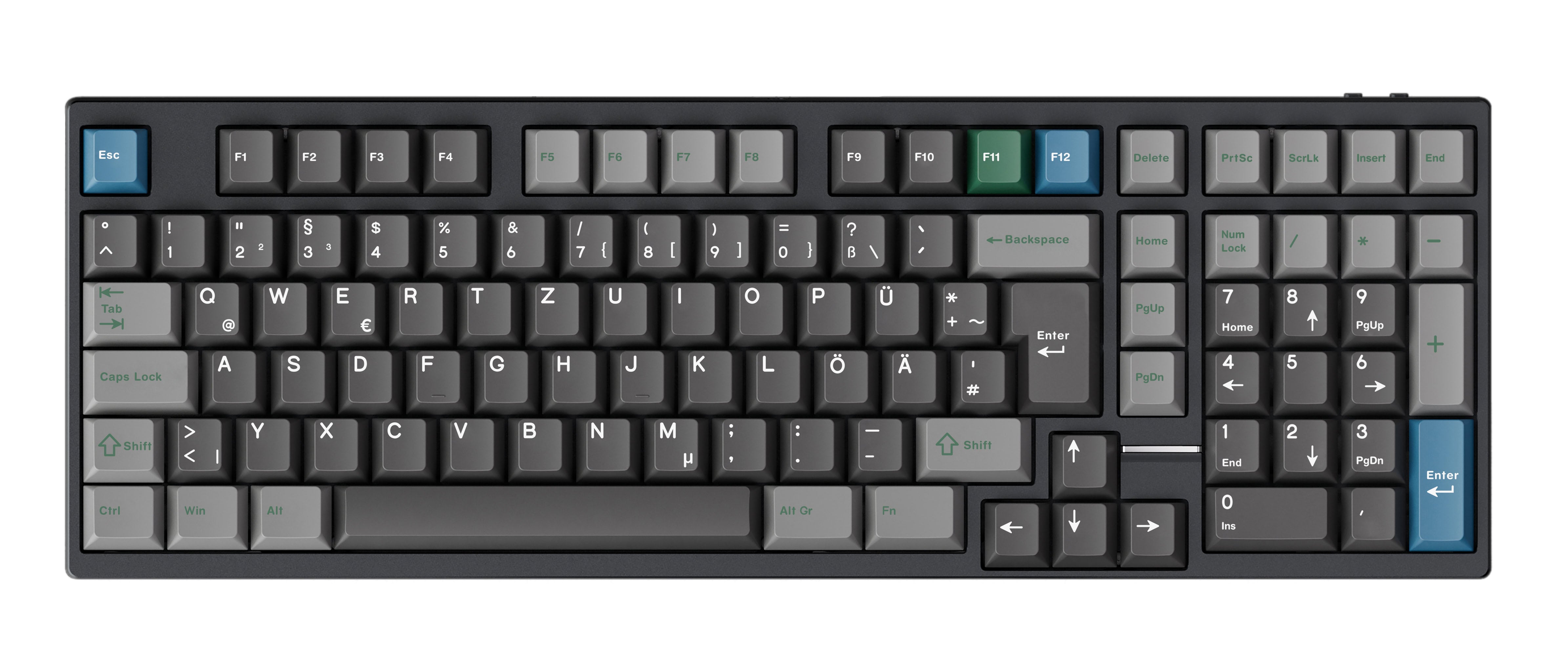 Neo98 Prebuilt - 98% Mechanical Aluminium Keyboard Kit - MonacoKeys