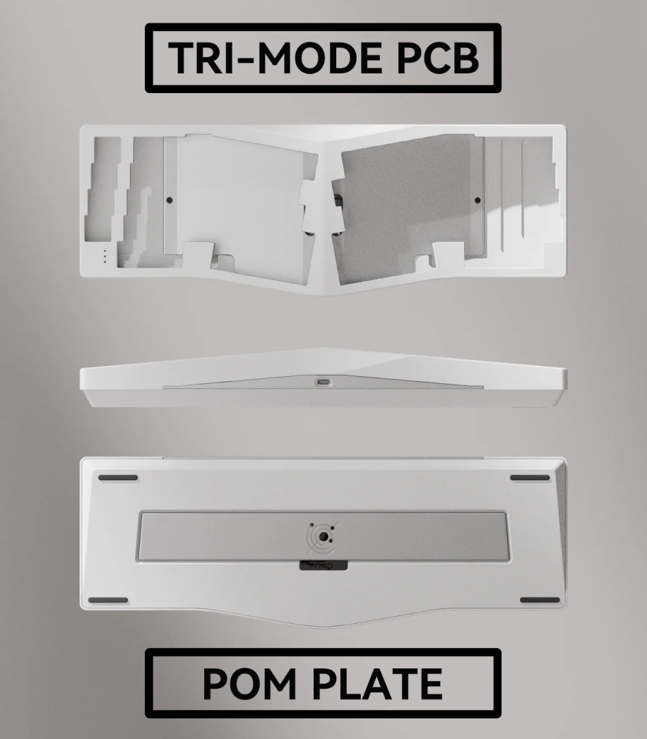 Neo Ergo - Ergonomic Alice Layout Keyboard Kit - MonacoKeys