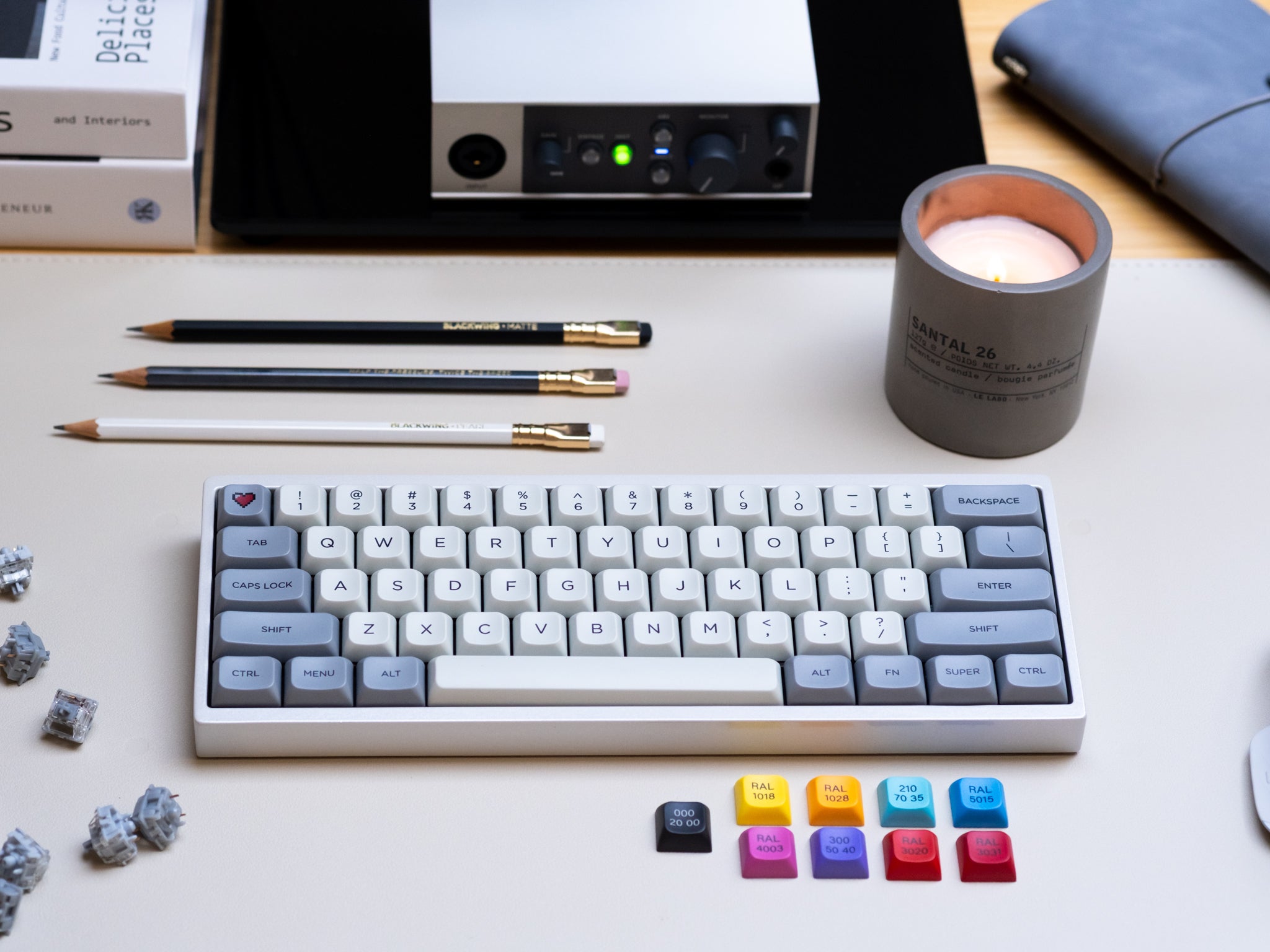 PBS Granite PBT Dye-Sub Keycap Set - MonacoKeys
