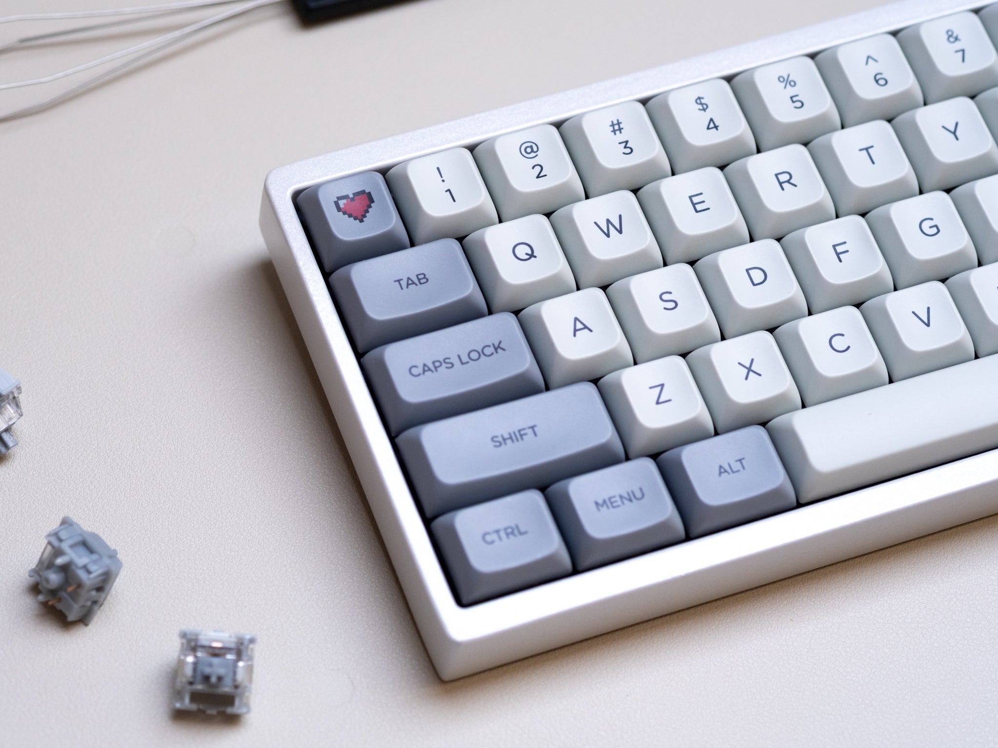 PBS Granite PBT Dye-Sub Keycap Set - MonacoKeys