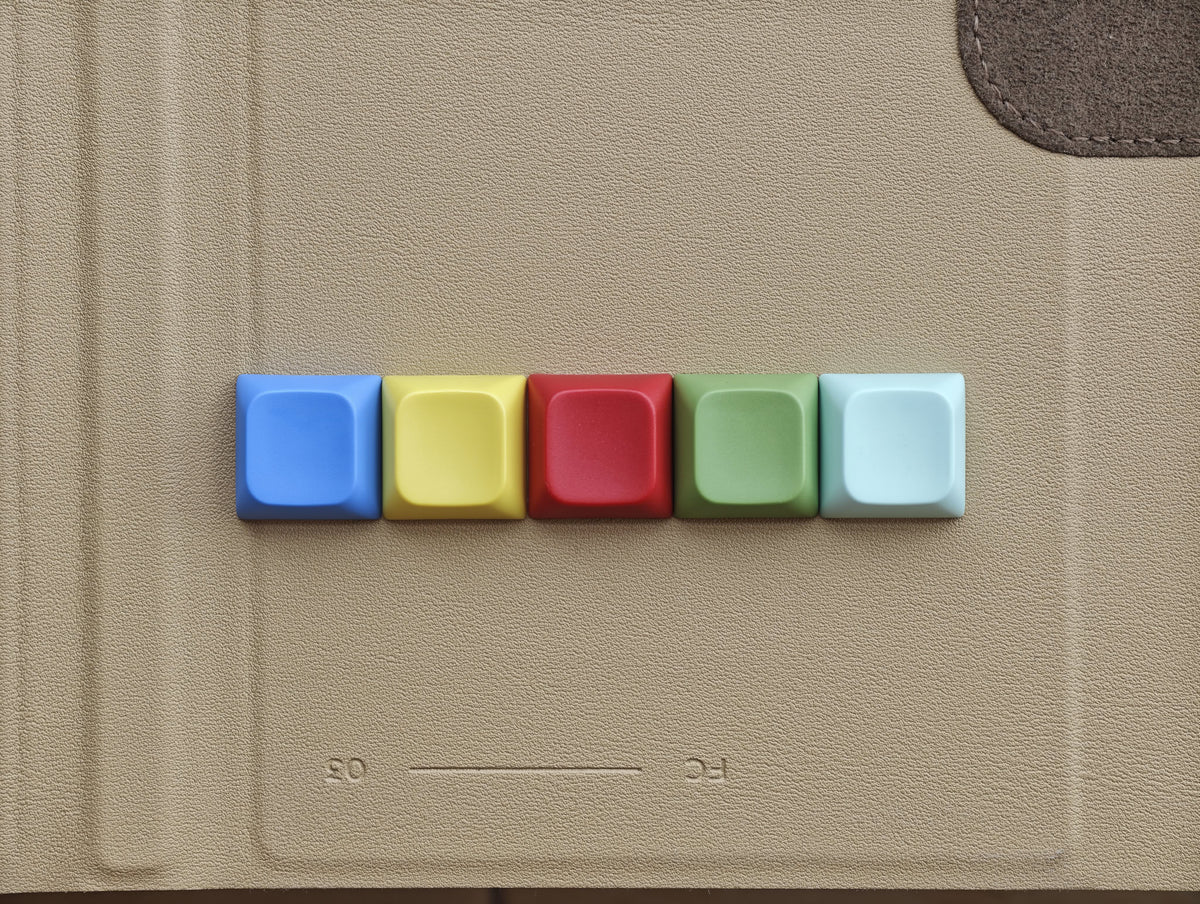 PBS Kids Typewriter PBT Dye-Sub Keycap Set