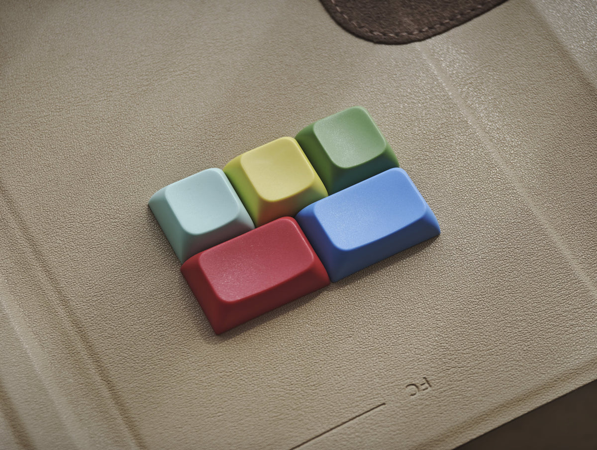 PBS Kids Typewriter PBT Dye-Sub Keycap Set