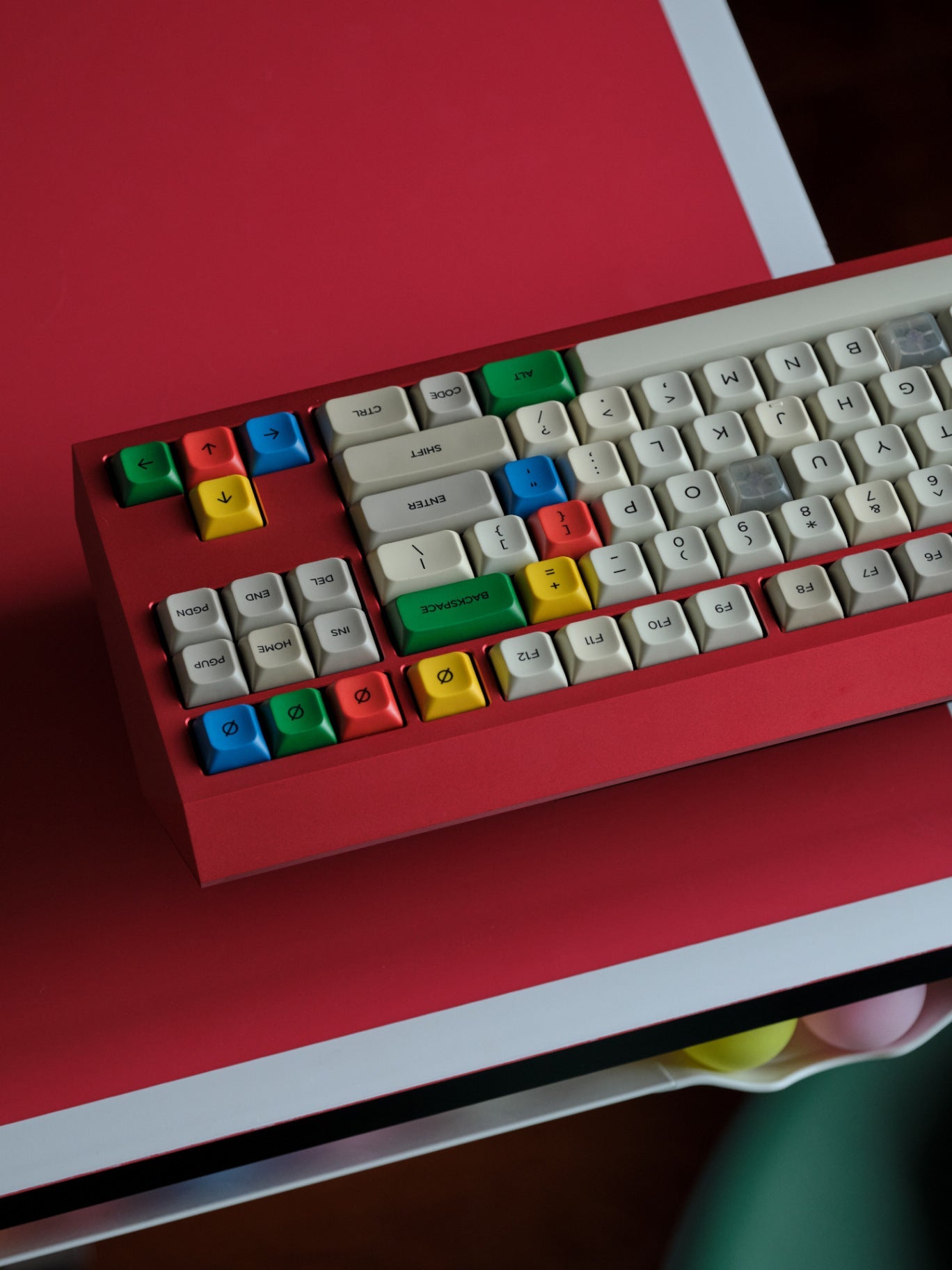 PBS Retro S.M AG PBT Dye-Sub Keycap Set - MonacoKeys