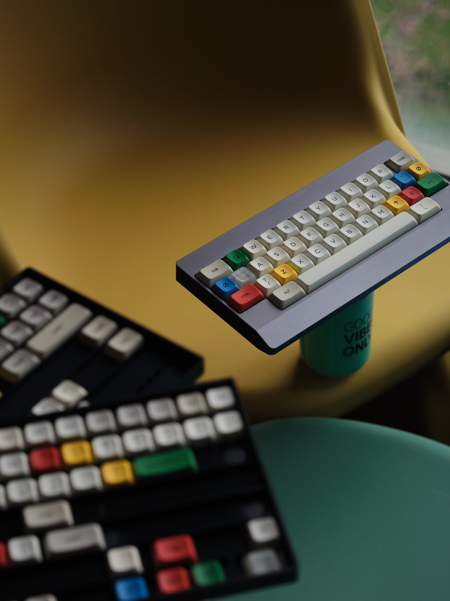 PBS Retro S.M AG PBT Dye-Sub Keycap Set - MonacoKeys