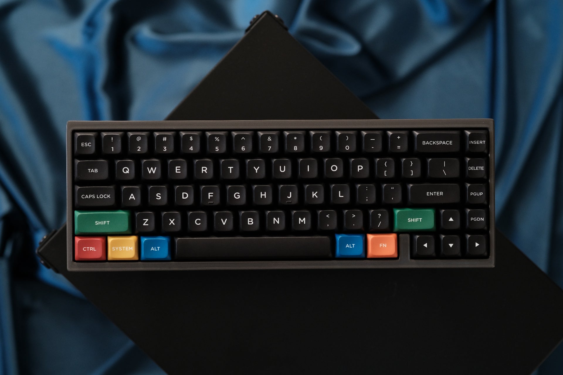 PBS WoB White on Black PBT Dye-Sub Keycap Set - MonacoKeys