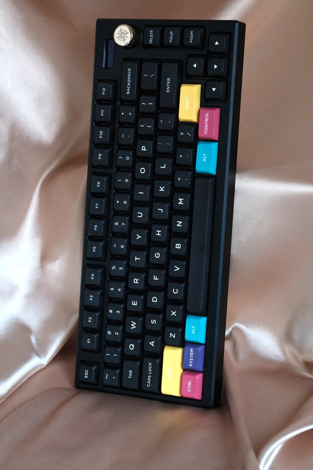 PBS WoB White on Black PBT Dye-Sub Keycap Set - MonacoKeys