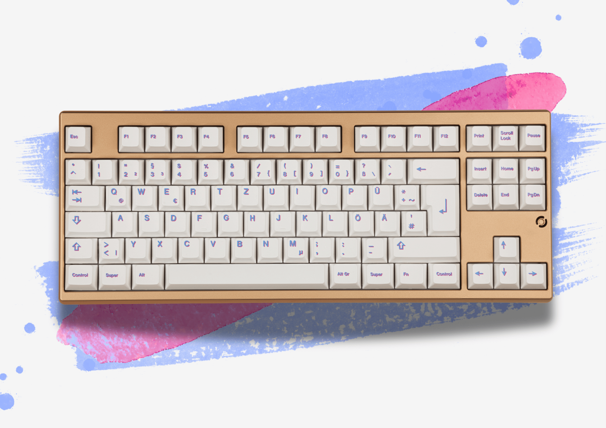 PBT Glitch Cherry Profile PBT Keycap Set - MonacoKeys
