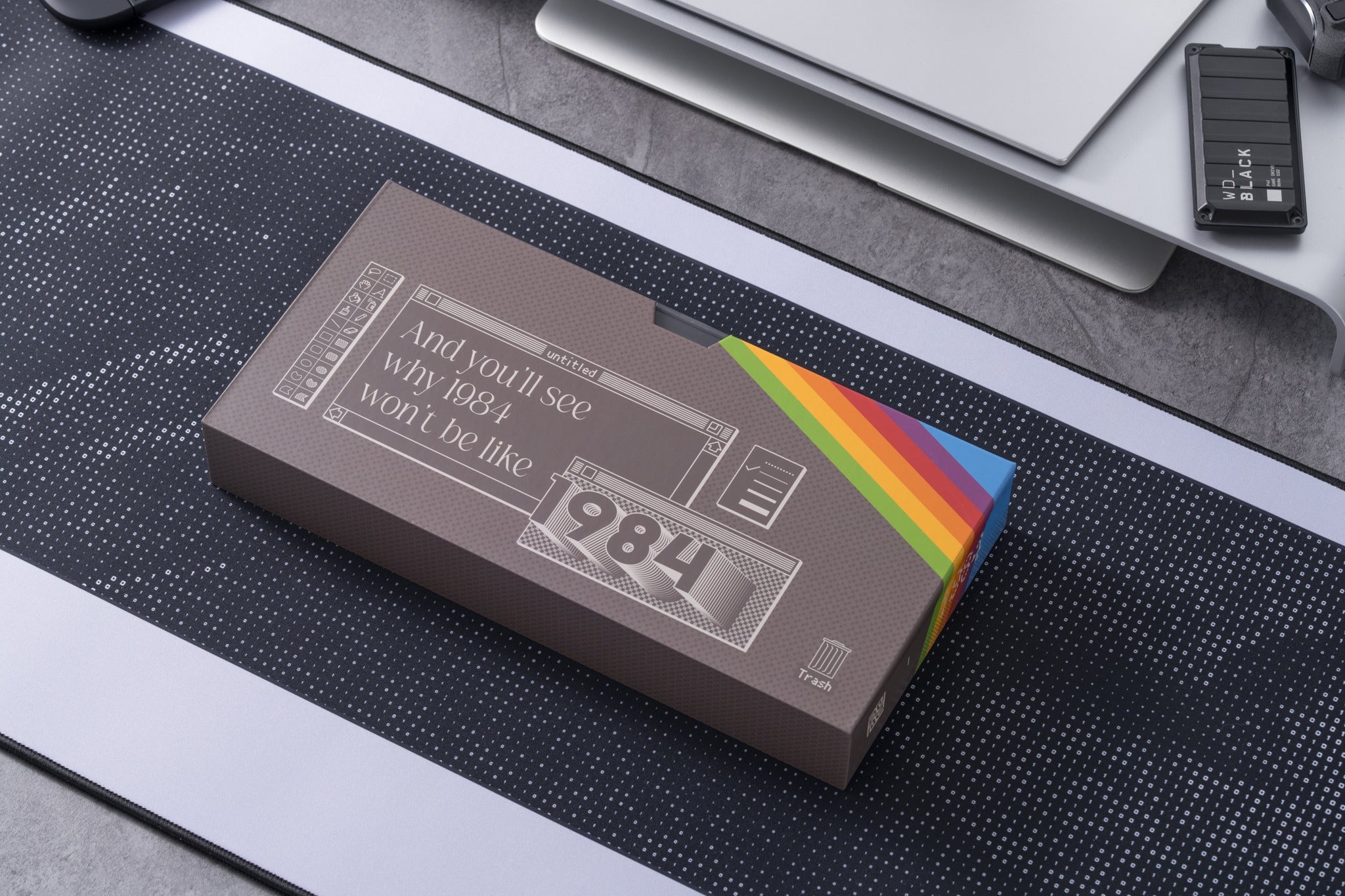 PBTFans 1984 Dark - Dye-Sub PBT Keycap Set - MonacoKeys