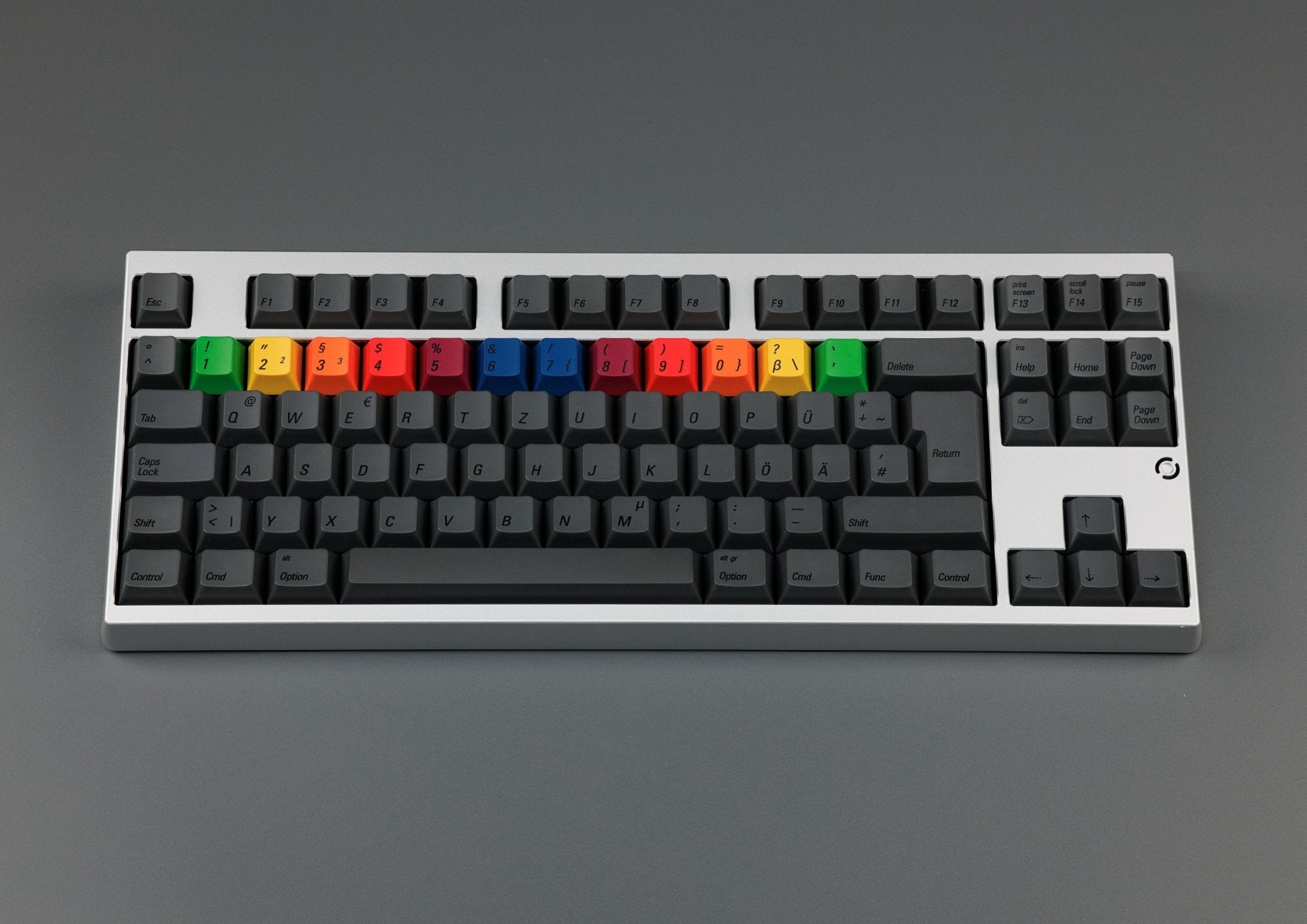 PBTFans 1984 Dark - Dye - Sub PBT Keycap Set - MonacoKeys