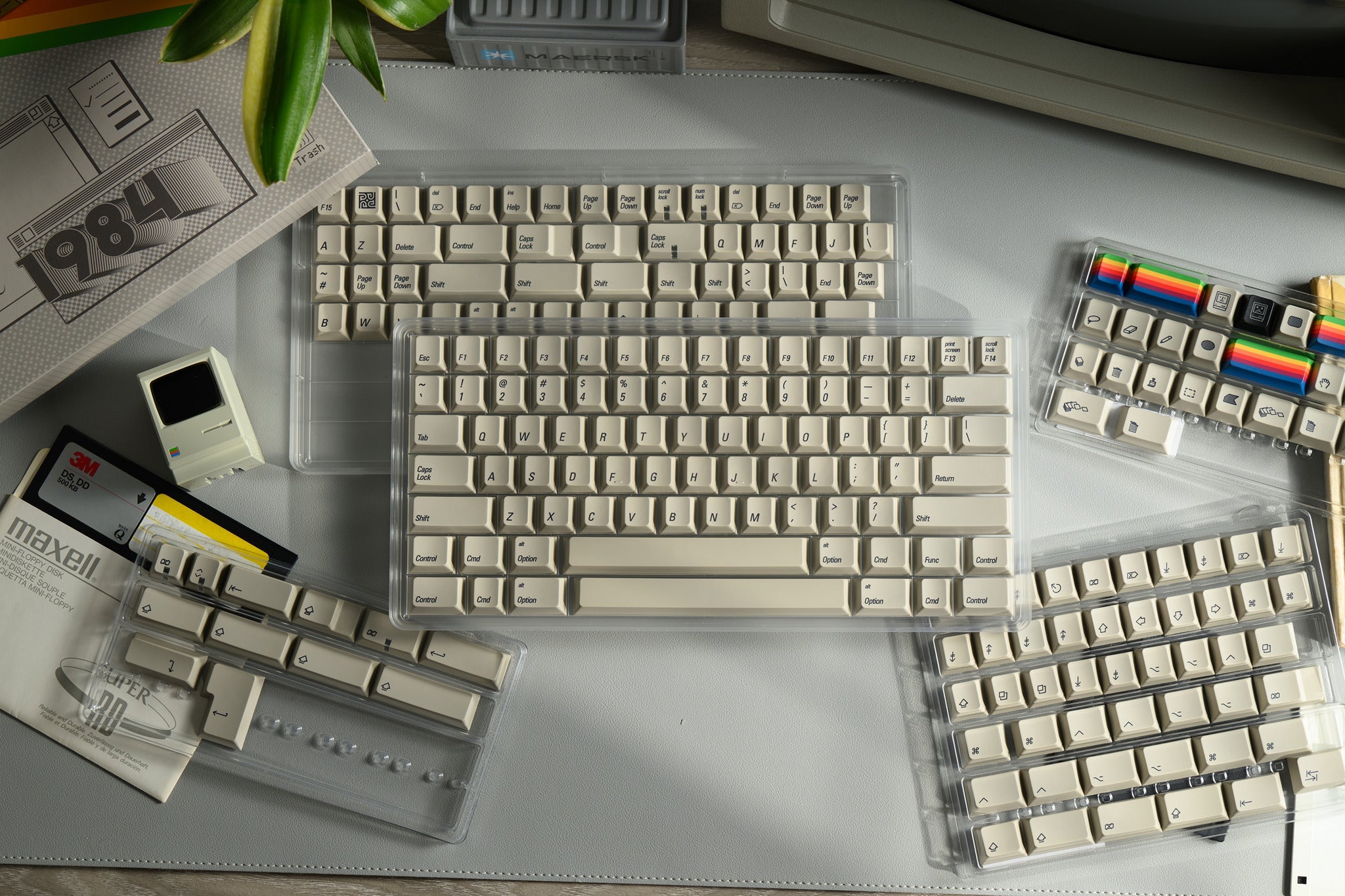 PBTFans 1984 R2 - Dye-Sub PBT Keycap Set - MonacoKeys