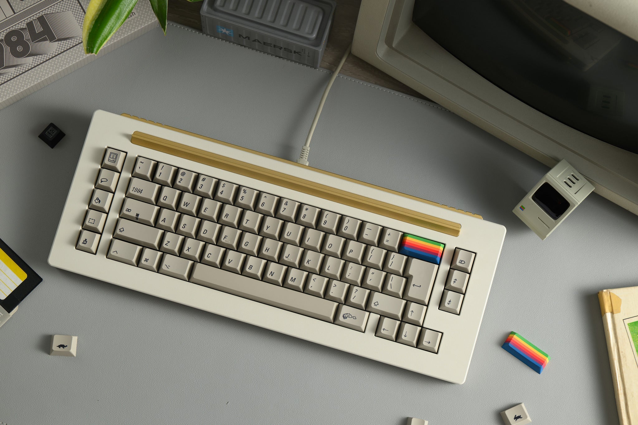 PBTFans 1984 R2 - Dye-Sub PBT Keycap Set - MonacoKeys