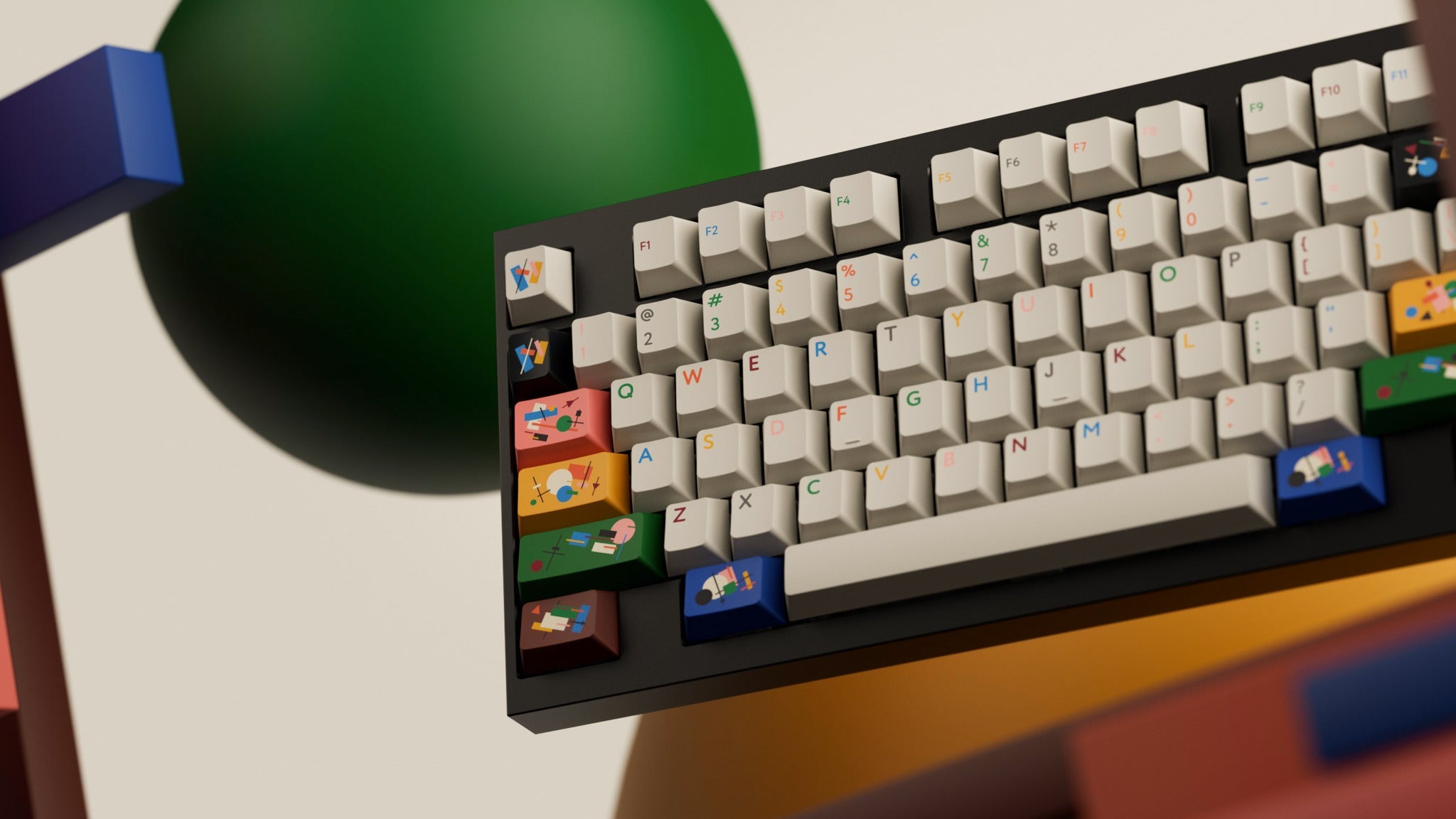 PBTFans Absolute - Dye-Sub PBT Keycap Set - MonacoKeys