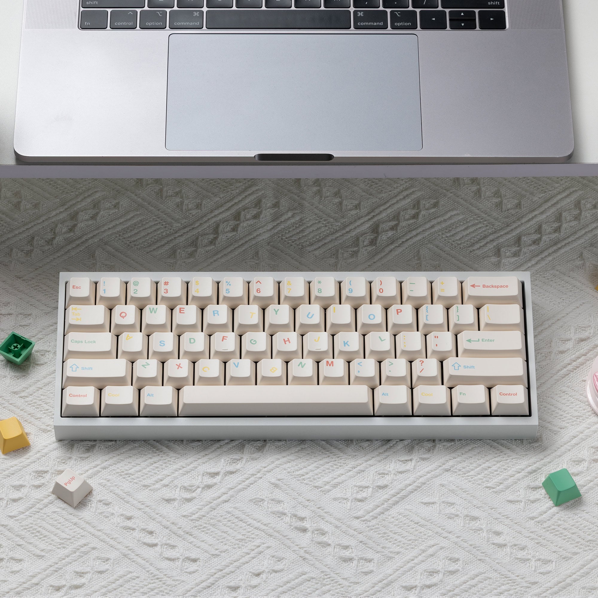 PBTFans Cool Kids - Dye-Sub PBT Keycap Set - MonacoKeys