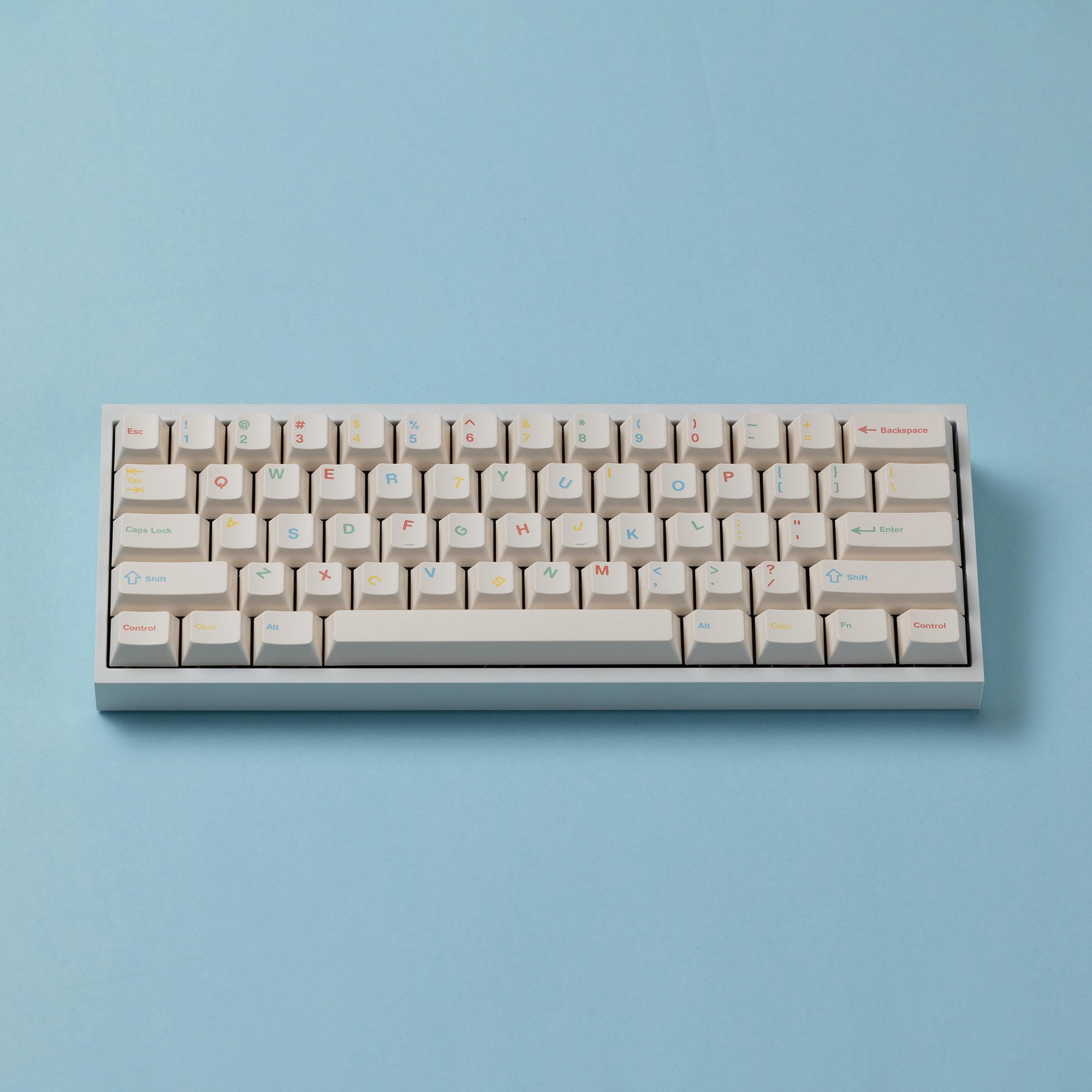 PBTFans Cool Kids - Dye-Sub PBT Keycap Set - MonacoKeys