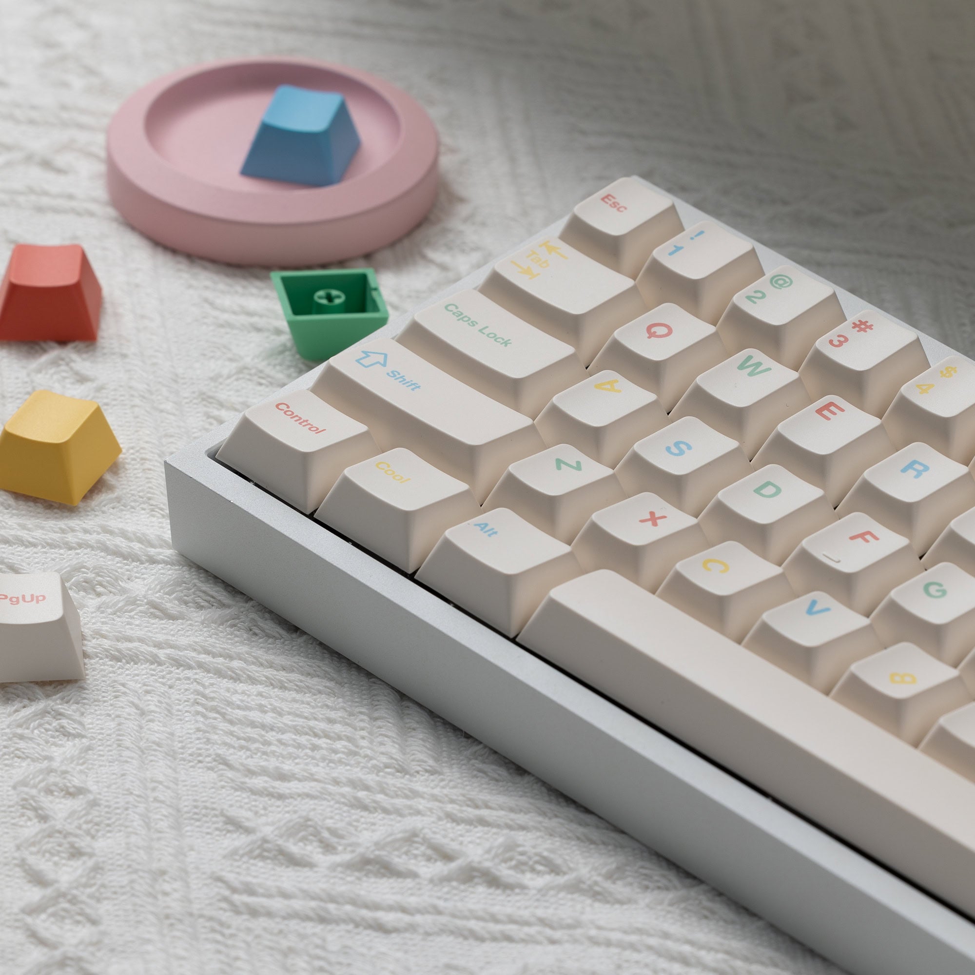PBTFans Cool Kids - Dye-Sub PBT Keycap Set - MonacoKeys