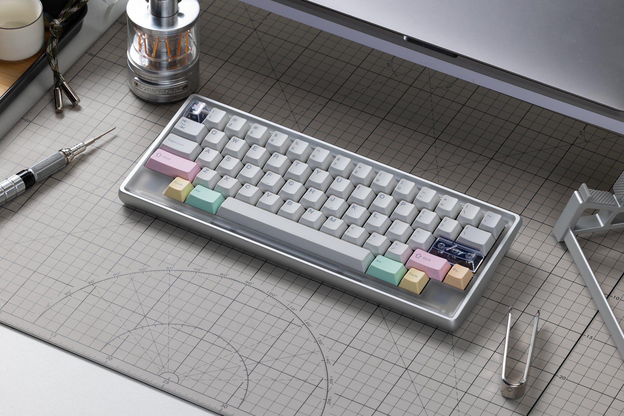 PBTFans Lucy R2 - Dye-Sub PBT Keycap Set - MonacoKeys