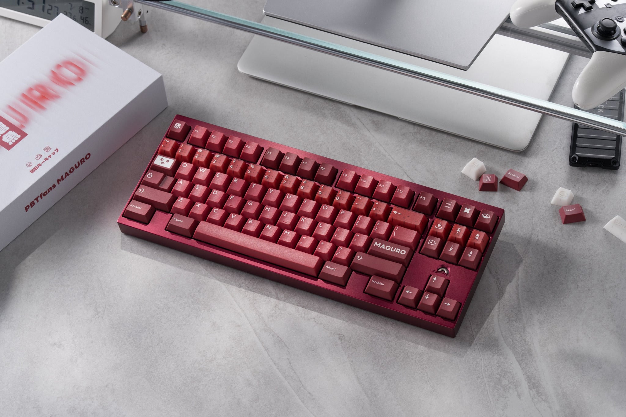 PBTFans Maguro - PBT Double-Shot Keycap Set