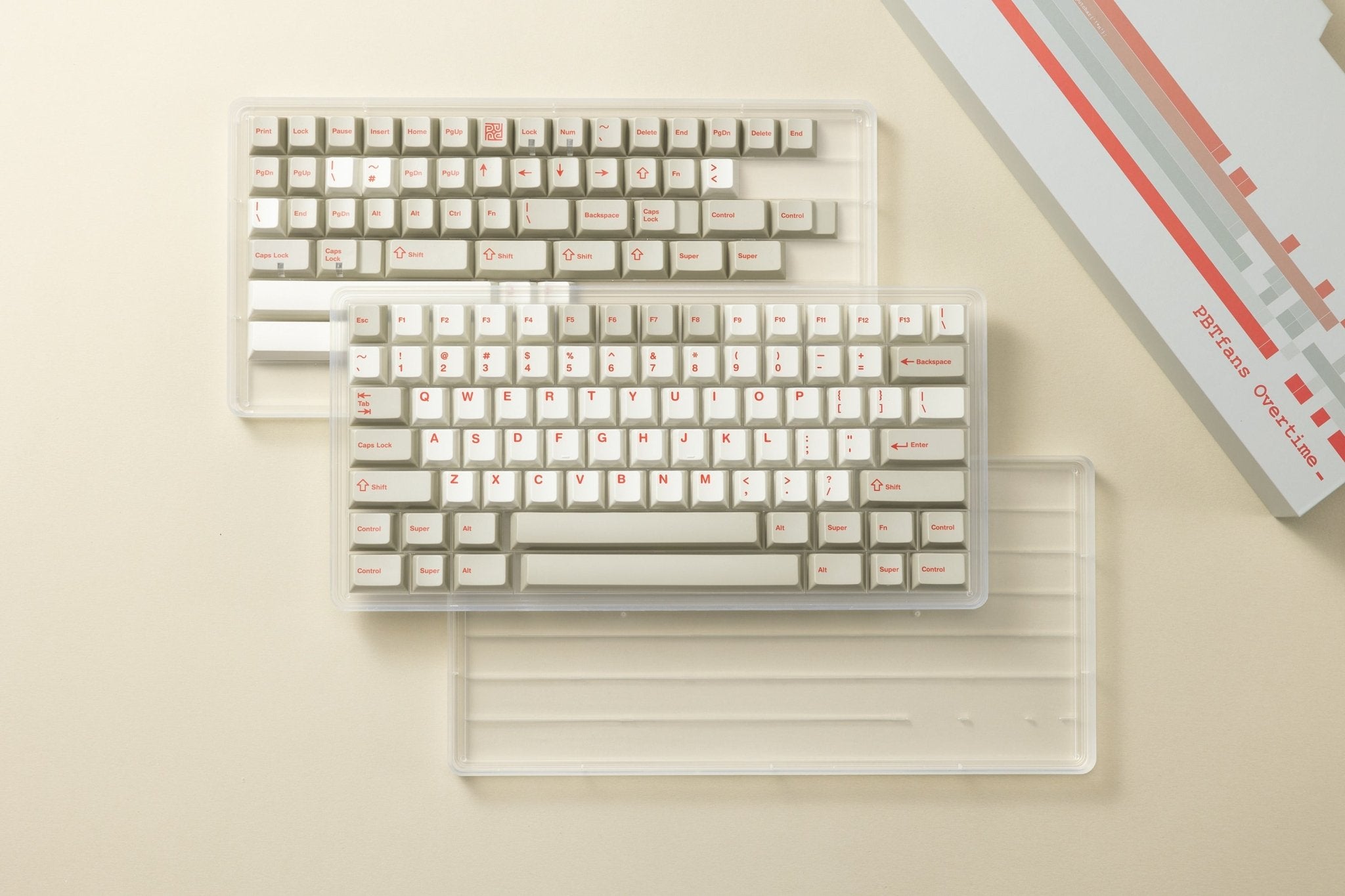 PBTFans Overtime - Dye-Sub PBT Keycap Set - MonacoKeys