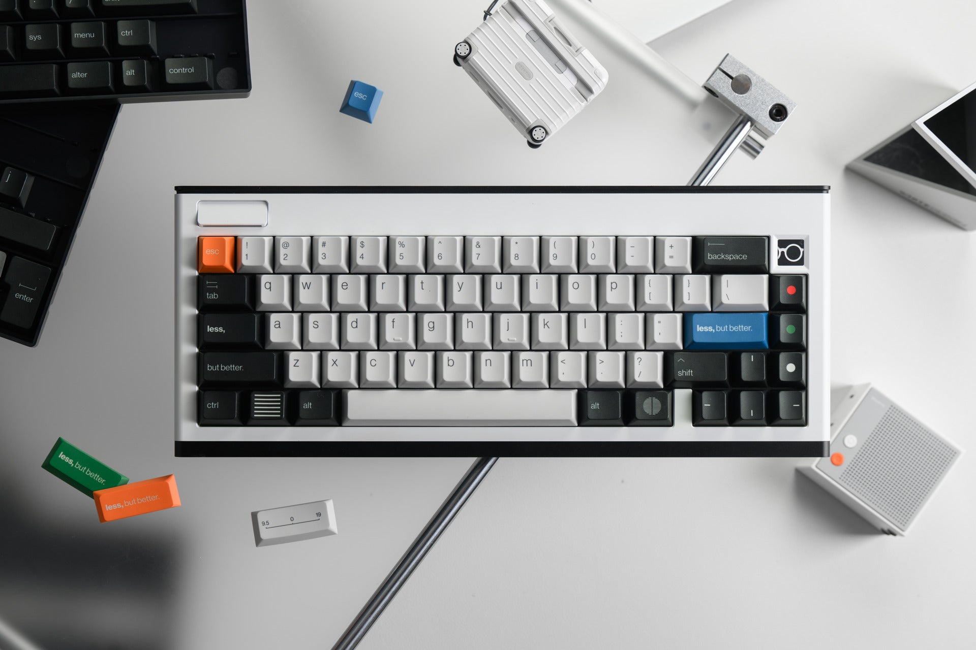 PBTFans Less, but better - Dye-Sub PBT Keycap Set - MonacoKeys