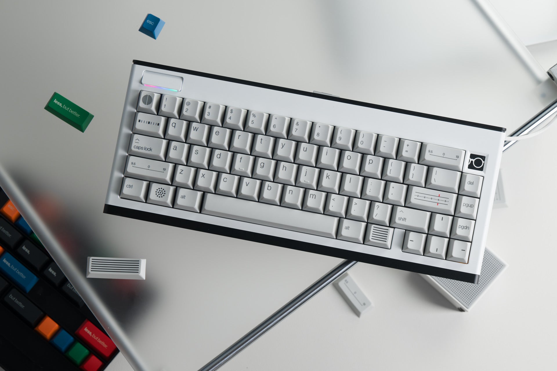 PBTFans Less, but better - Dye-Sub PBT Keycap Set - MonacoKeys