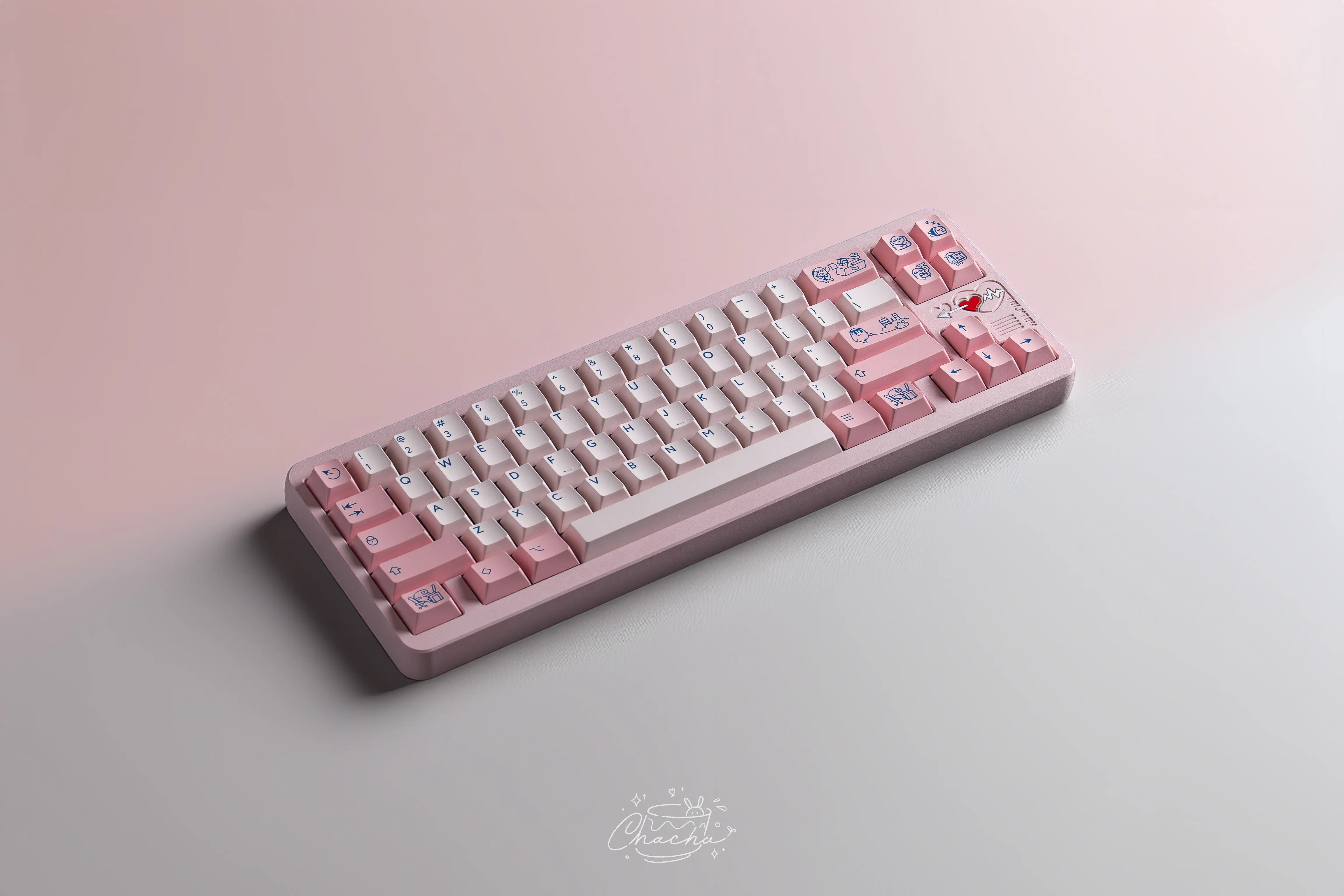 PBTFans Poco R2 - Double-Shot ABS Keycap Set - MonacoKeys