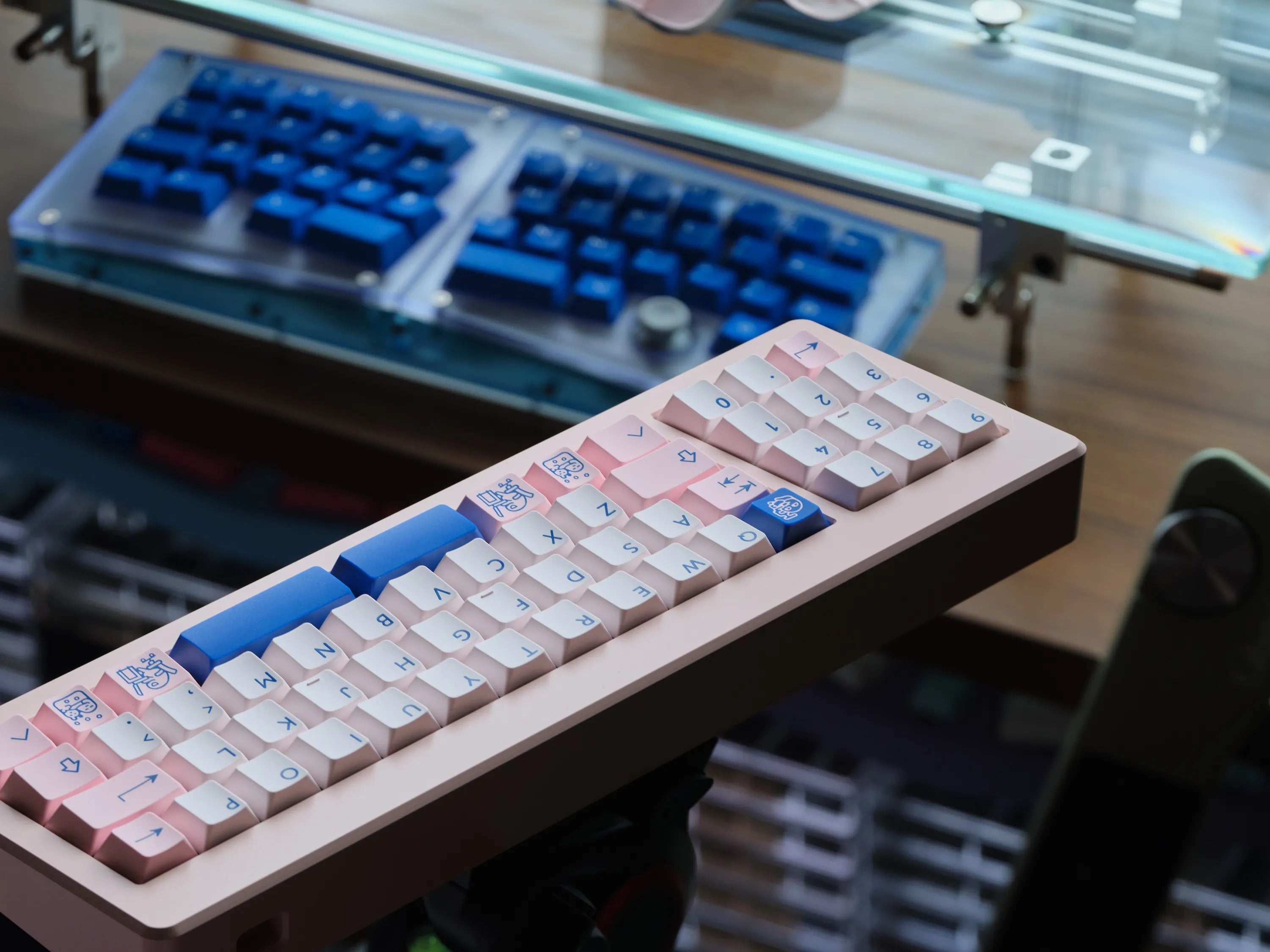 PBTFans Poco R2 - Double-Shot ABS Keycap Set - MonacoKeys